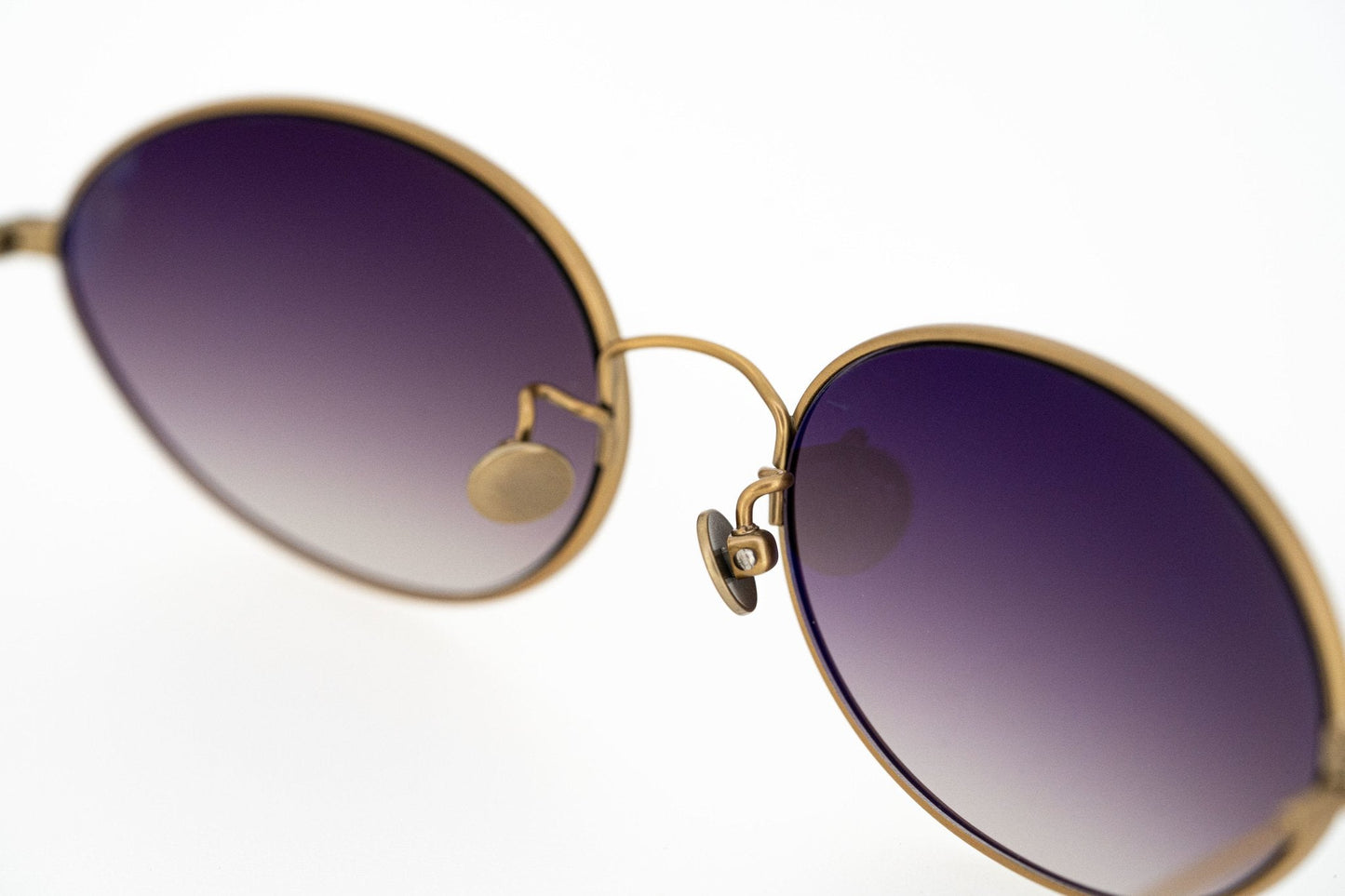 Ann Demeulemeester Sunglasses Oval Bronze and Grey AD62C3SUN