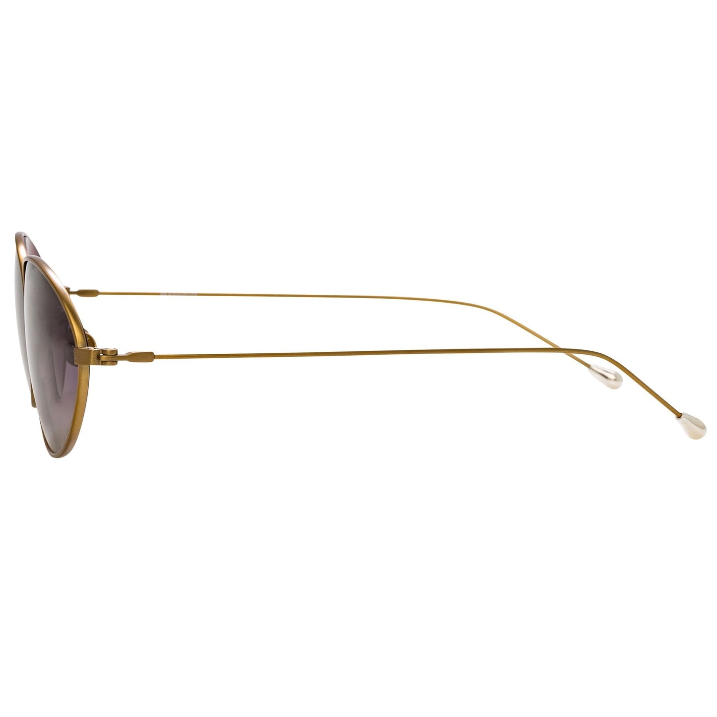 Ann Demeulemeester Sunglasses Oval Bronze and Grey AD62C3SUN