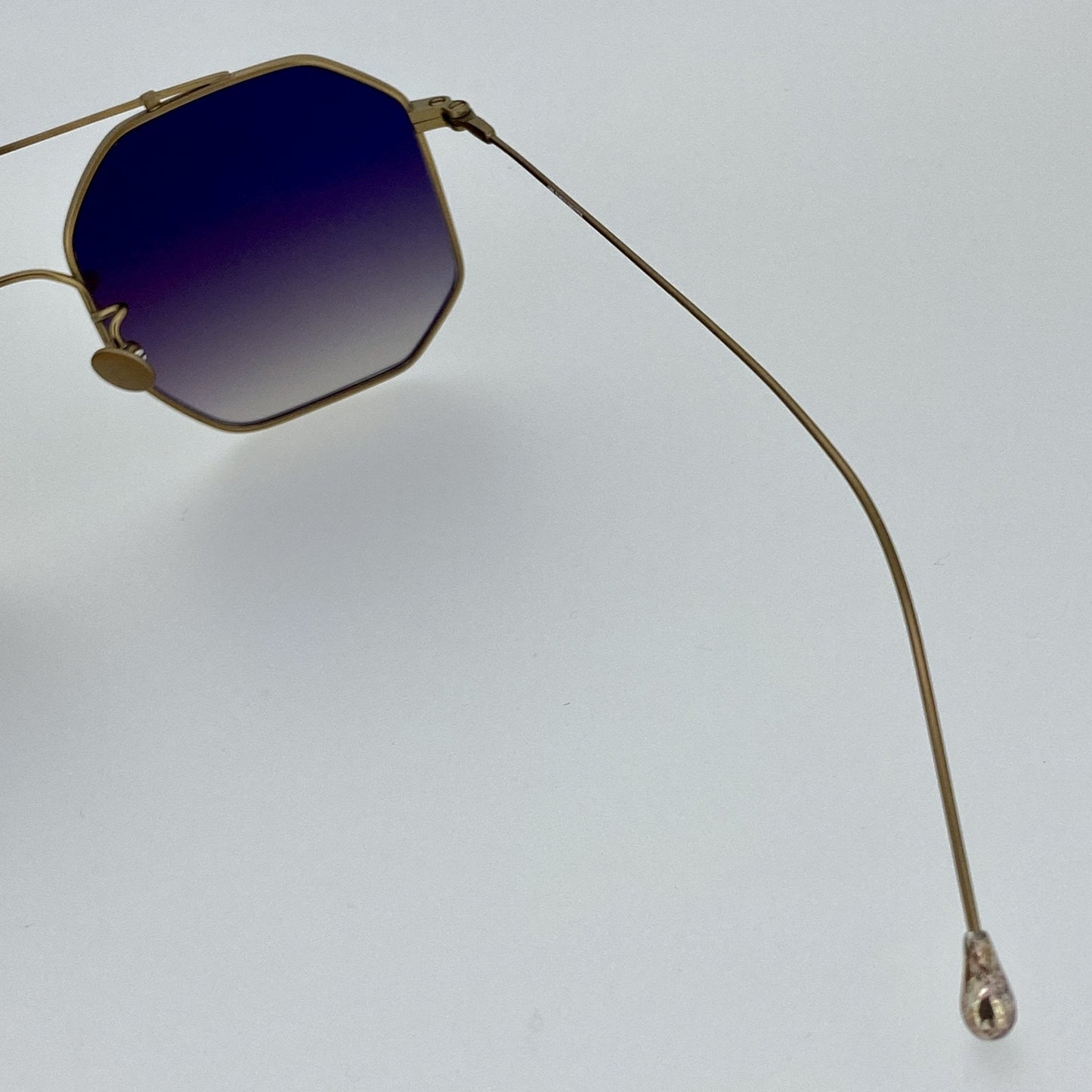 Ann Demeulemeester Sunglasses Square Bronze and Grey