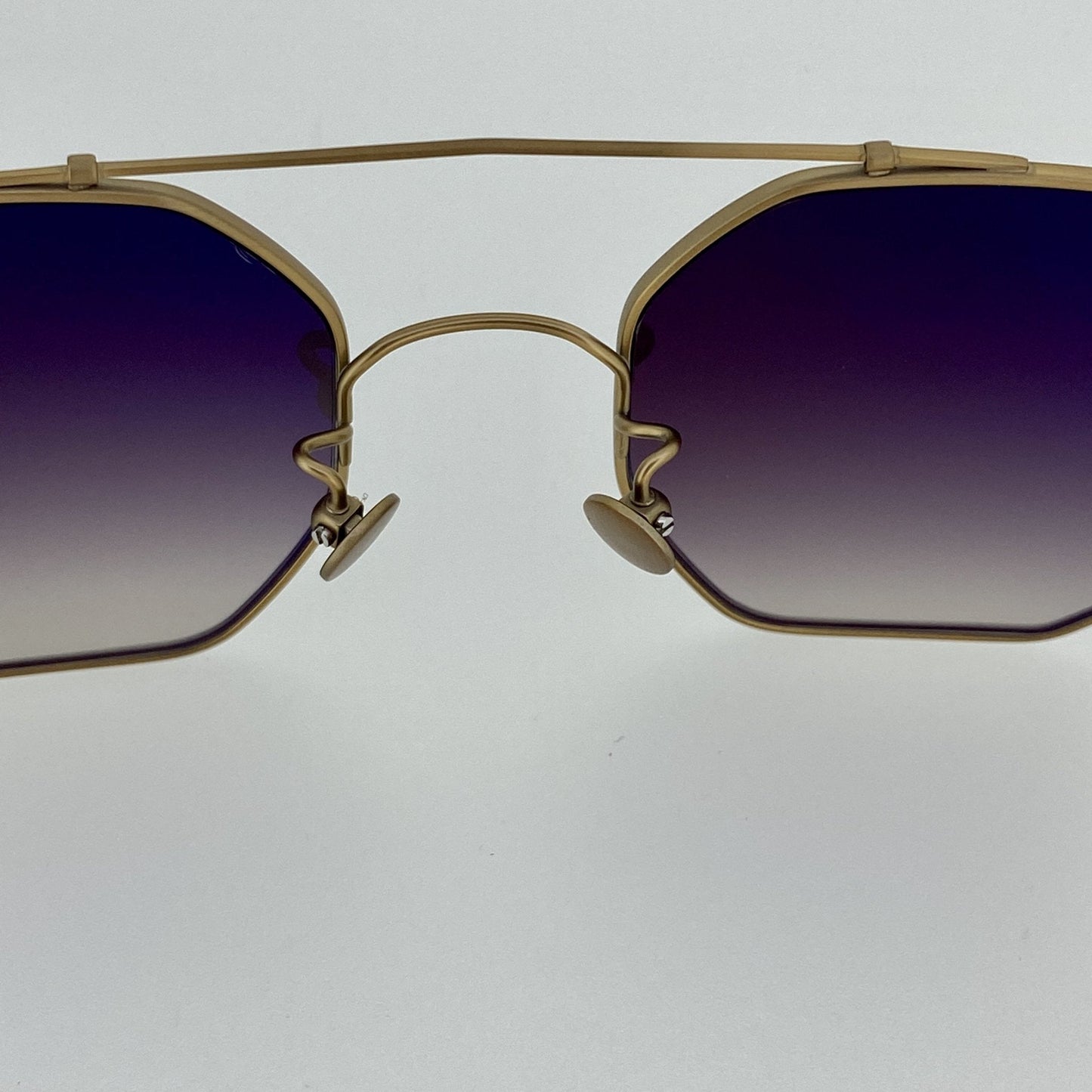 Ann Demeulemeester Sunglasses Square Bronze and Grey