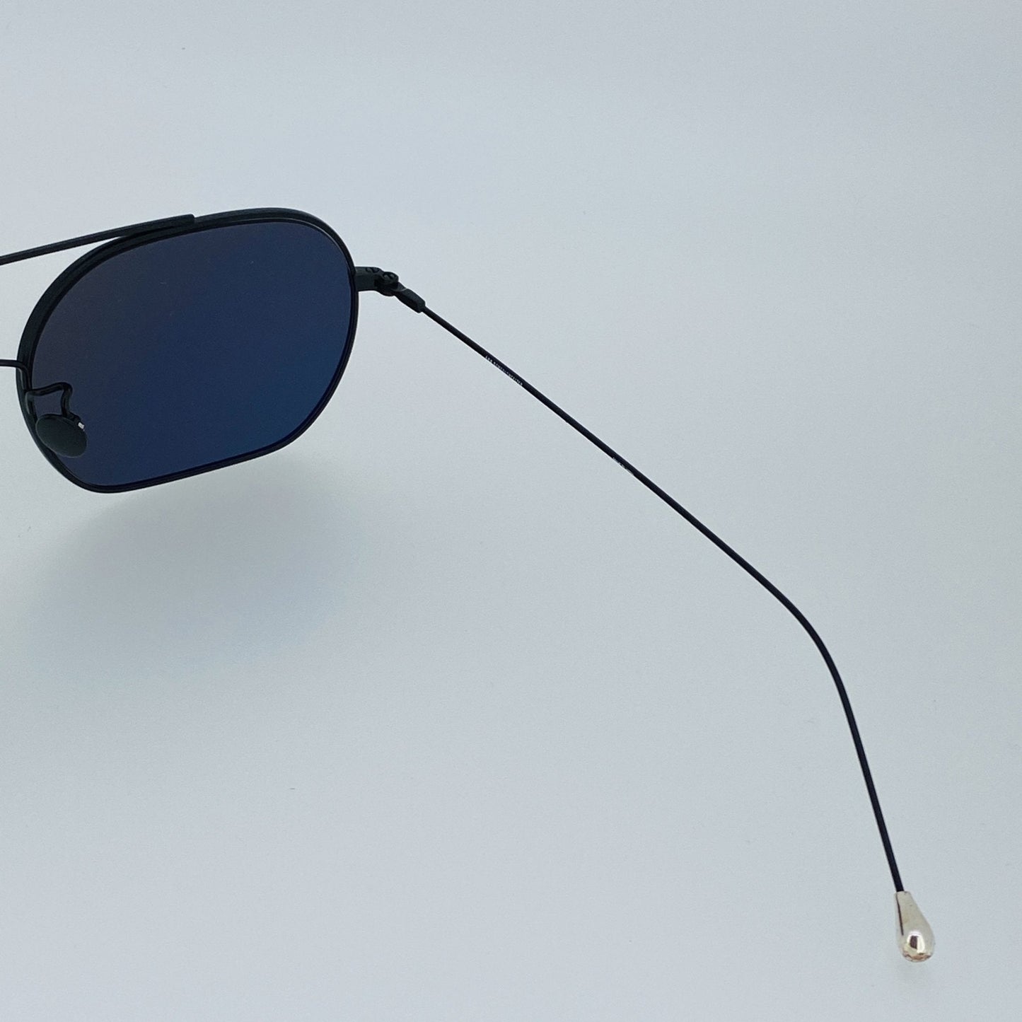 Ann Demeulemeester Men's Sunglasses Matte Black and Silver AD63C4SUN