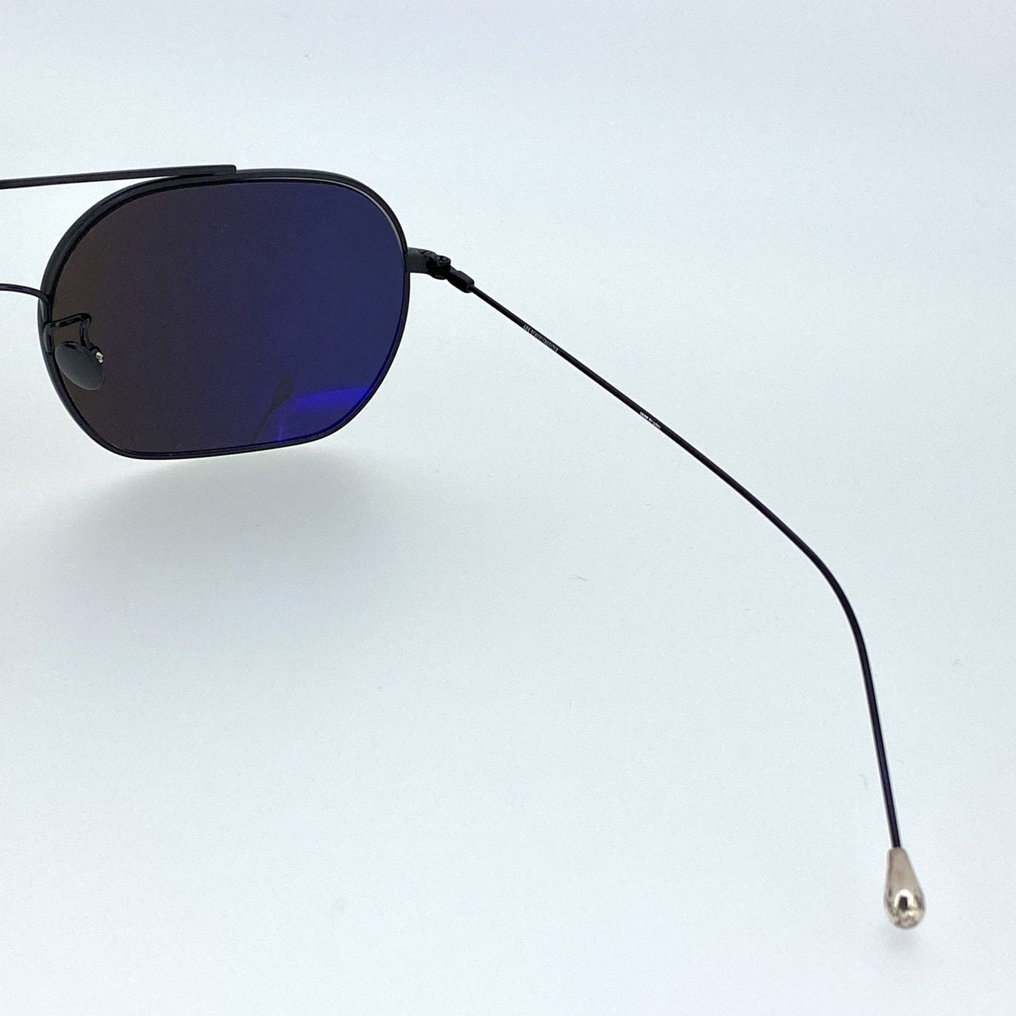 Ann Demeulemeester Sunglasses Shiny Black and Grey