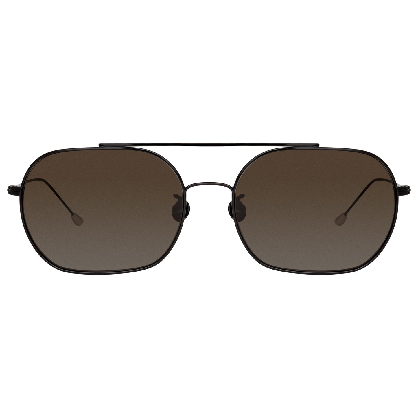 Ann Demeulemeester Sunglasses Shiny Black and Grey