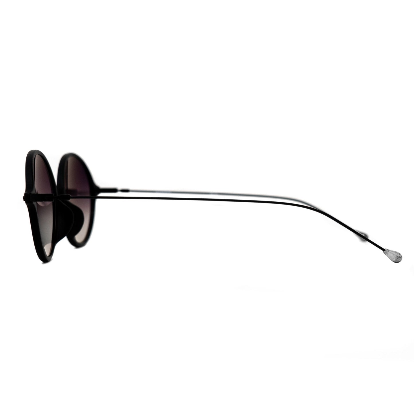 Ann Demeulemeester Unisex Sunglasses Oval Black and Grey