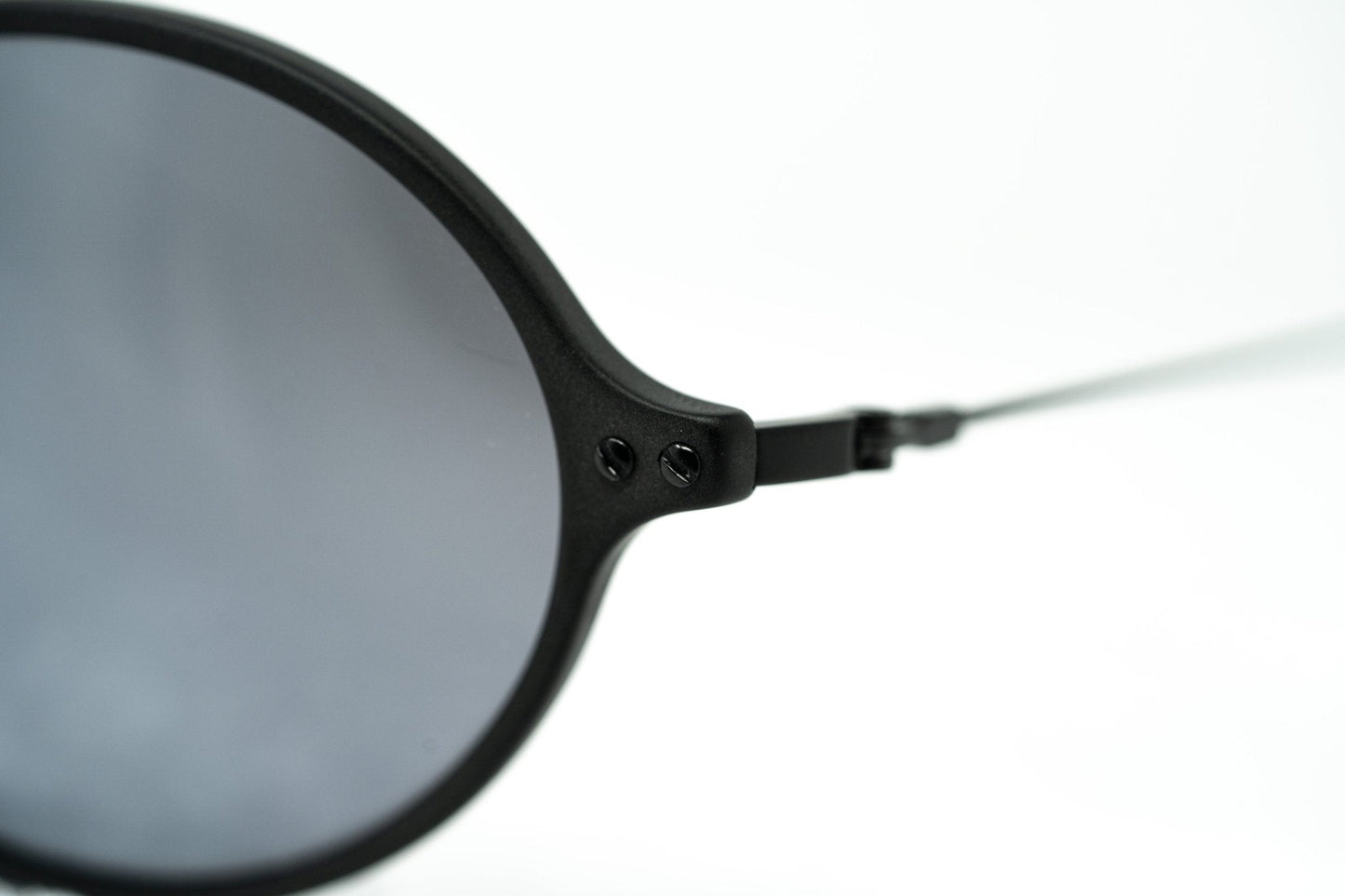 Ann Demeulemeester Sunglasses Oval Matte Black and Grey AD64C4SUN
