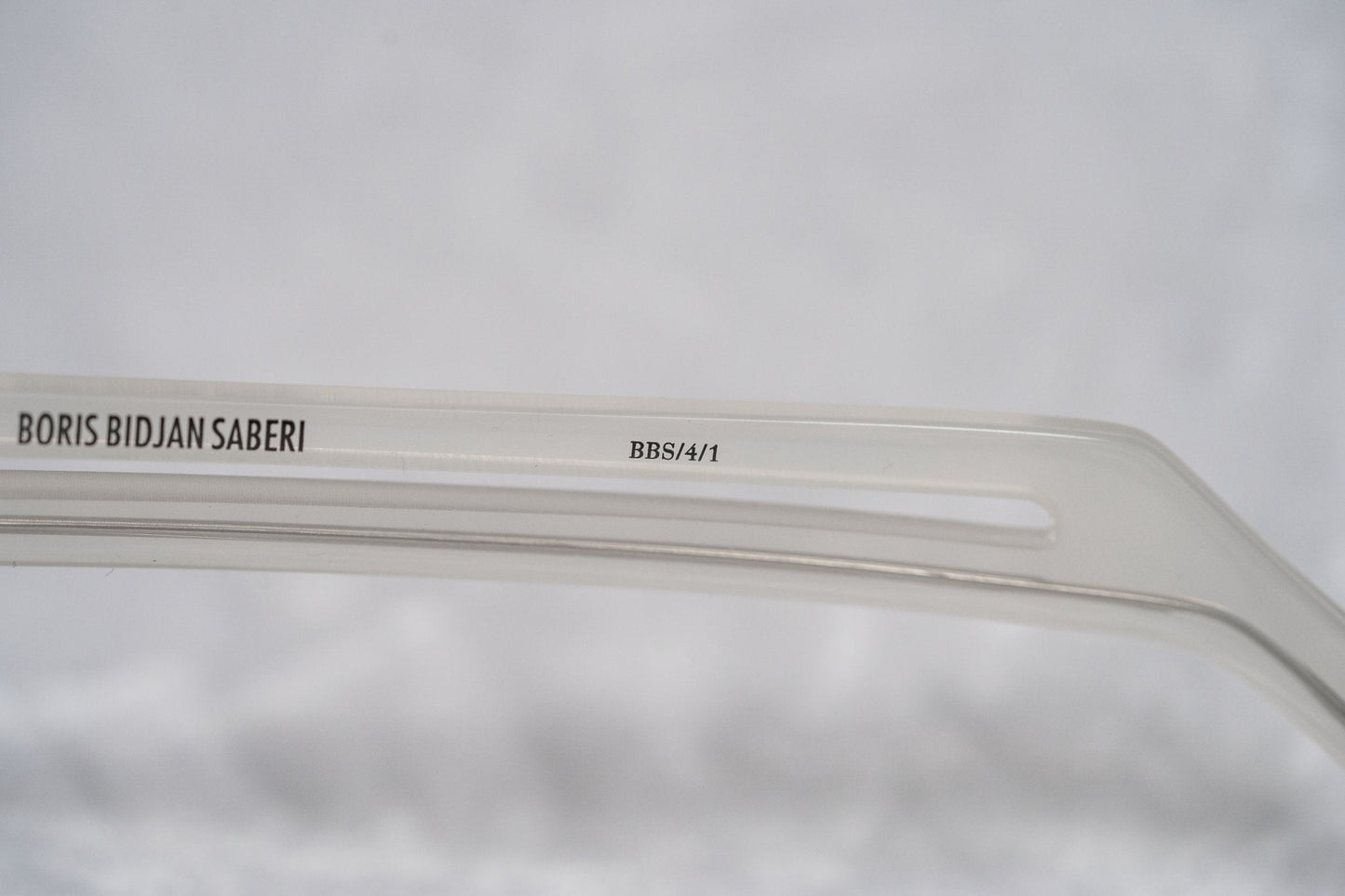 Boris Bidjan Saberi Sunglasses Misty White and Grey