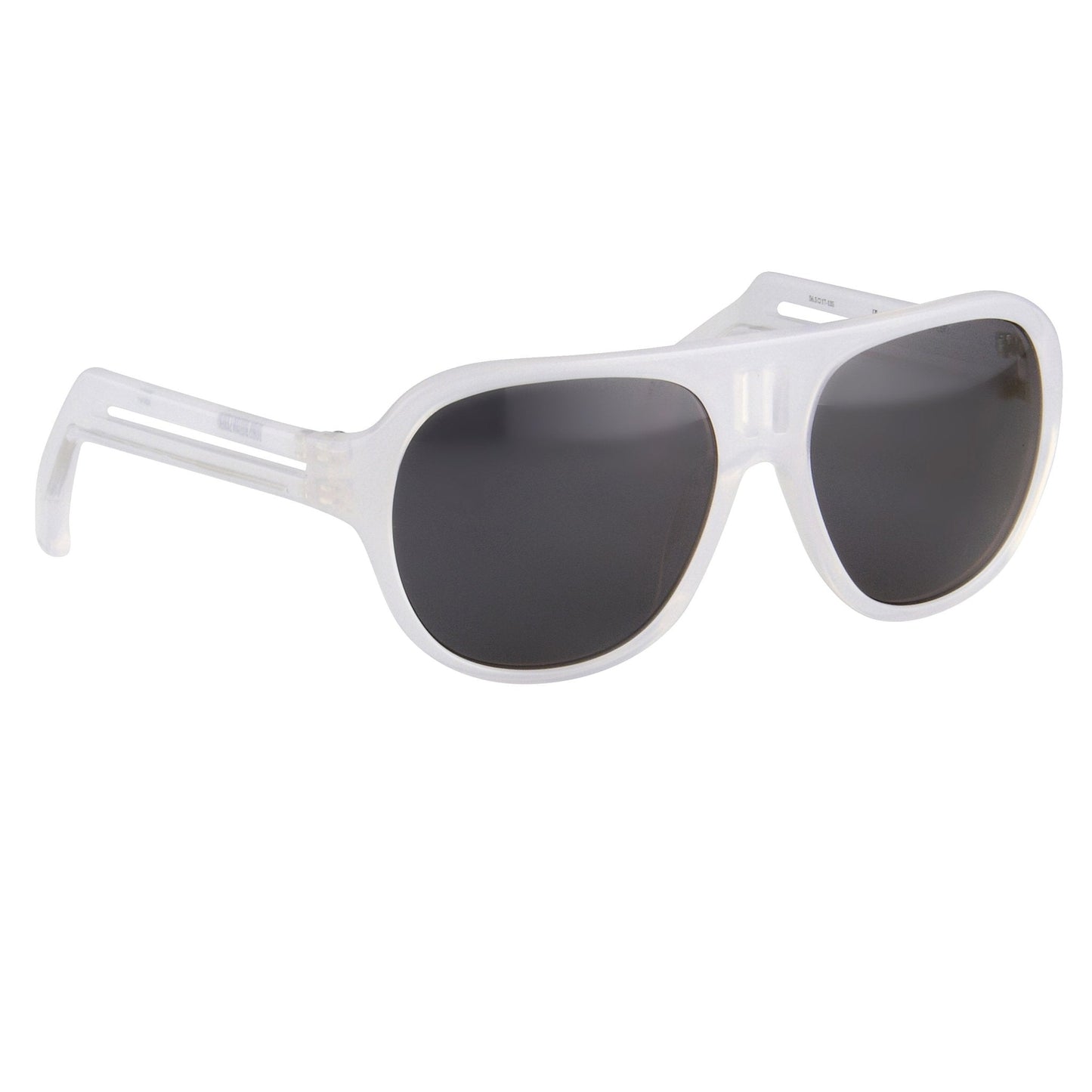 Boris Bidjan Saberi Sunglasses Misty White and Grey