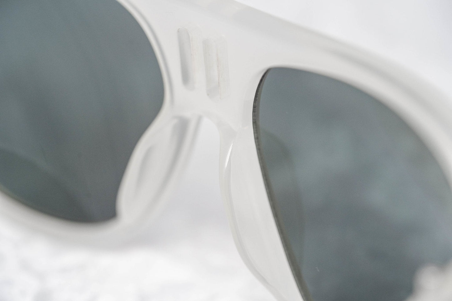 Boris Bidjan Saberi Sunglasses Misty White and Grey