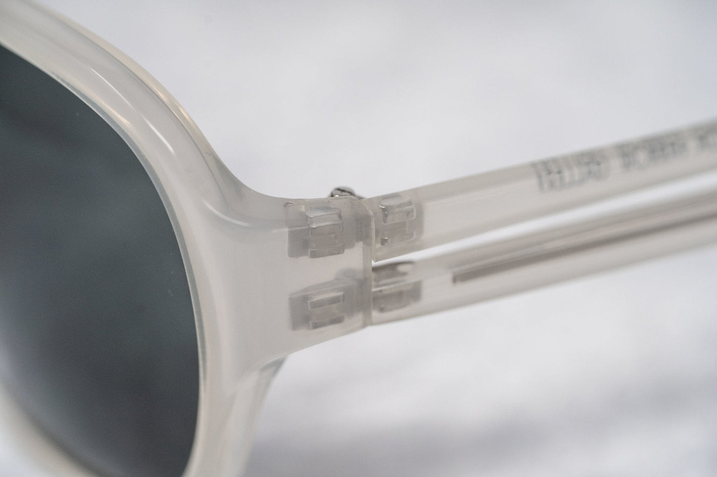 Boris Bidjan Saberi Sunglasses Misty White and Grey