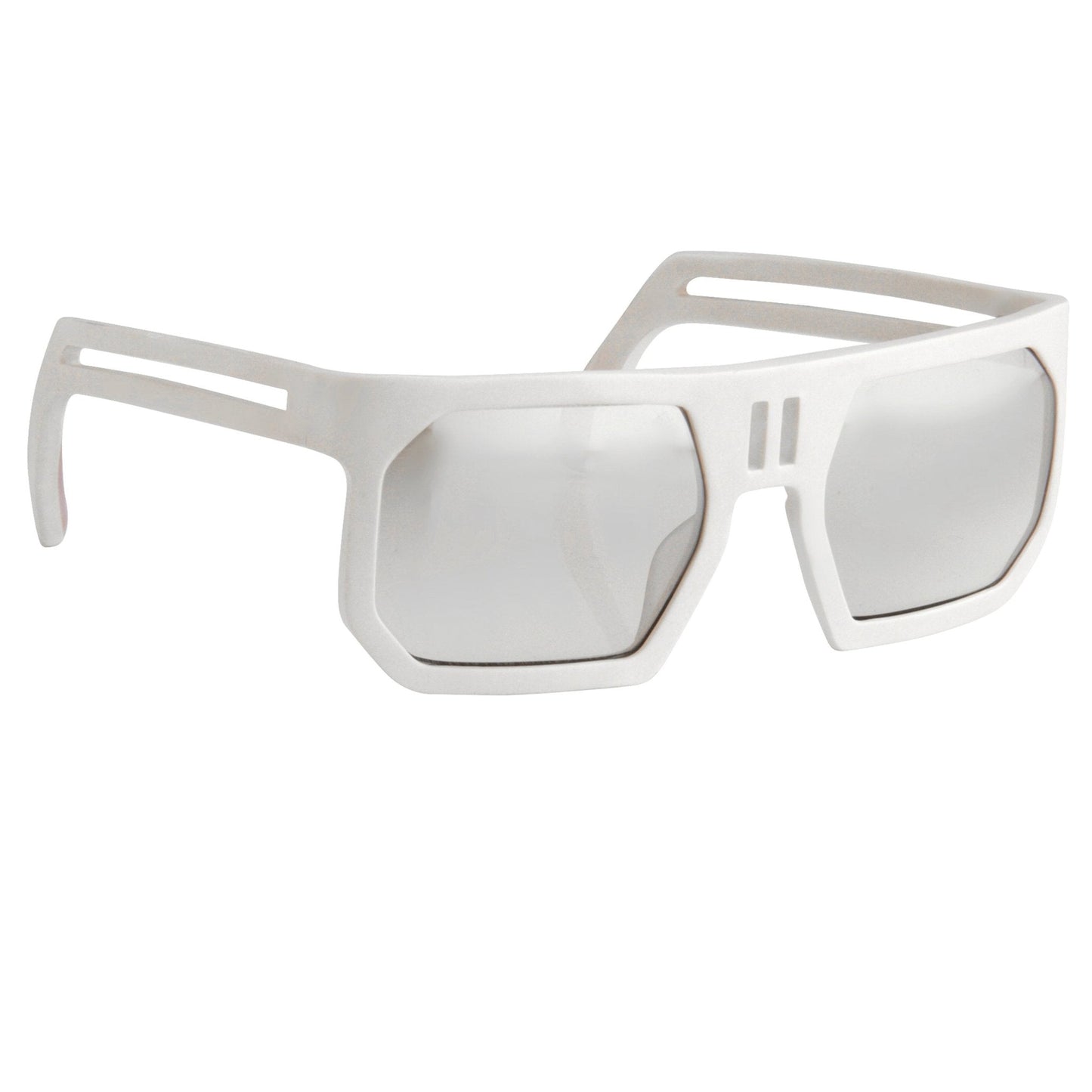 Boris Bidjan Saberi Men's Sunglasses Rectangular White BBS1C1SUN