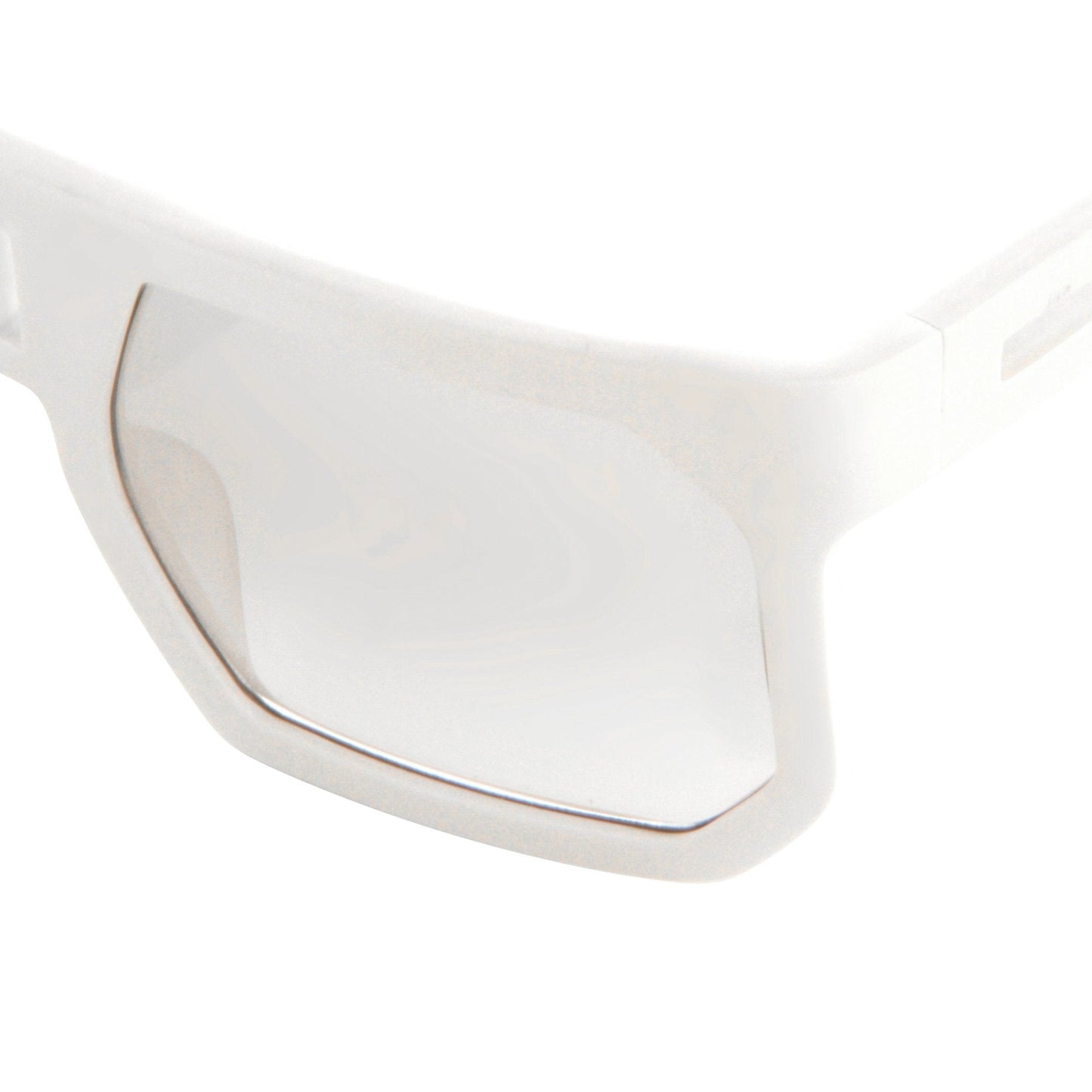 Boris Bidjan Saberi Men's Sunglasses Rectangular White BBS1C1SUN