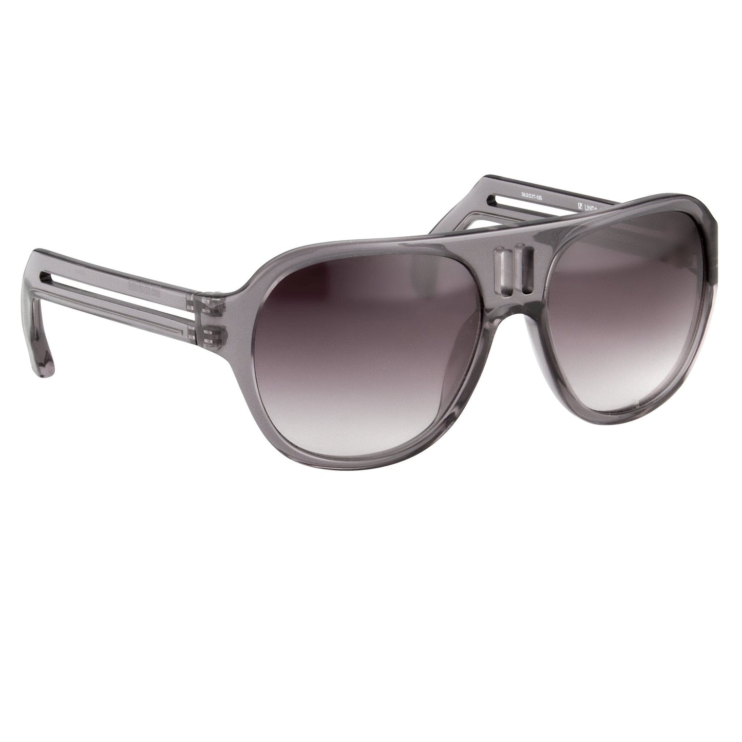 Boris Bidjan Saberi Sunglasses Translucent Slate and Purple