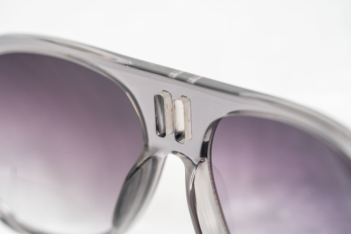 Boris Bidjan Saberi Sunglasses Translucent Slate and Purple