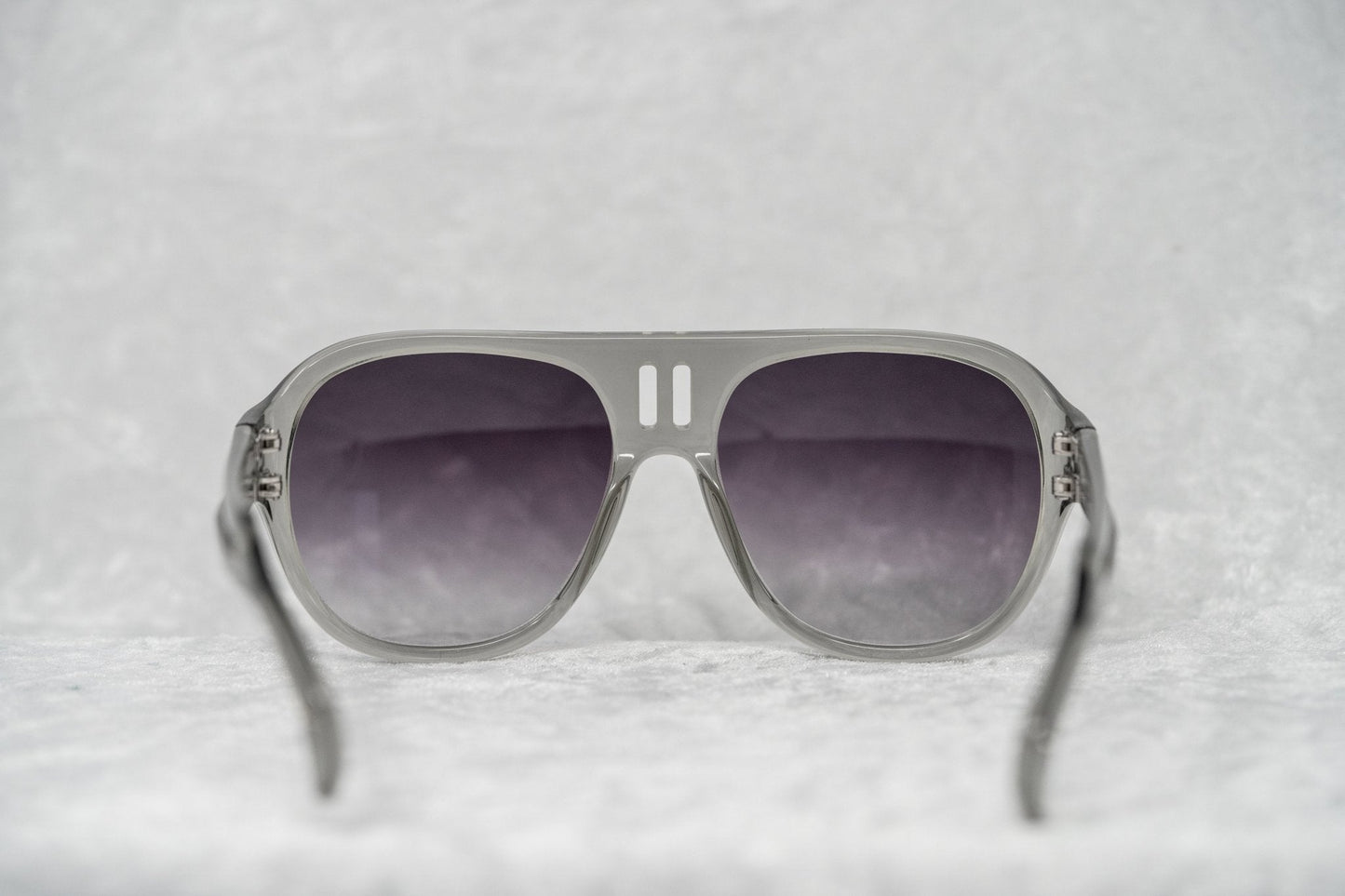 Boris Bidjan Saberi Sunglasses Translucent Smoke and Purple