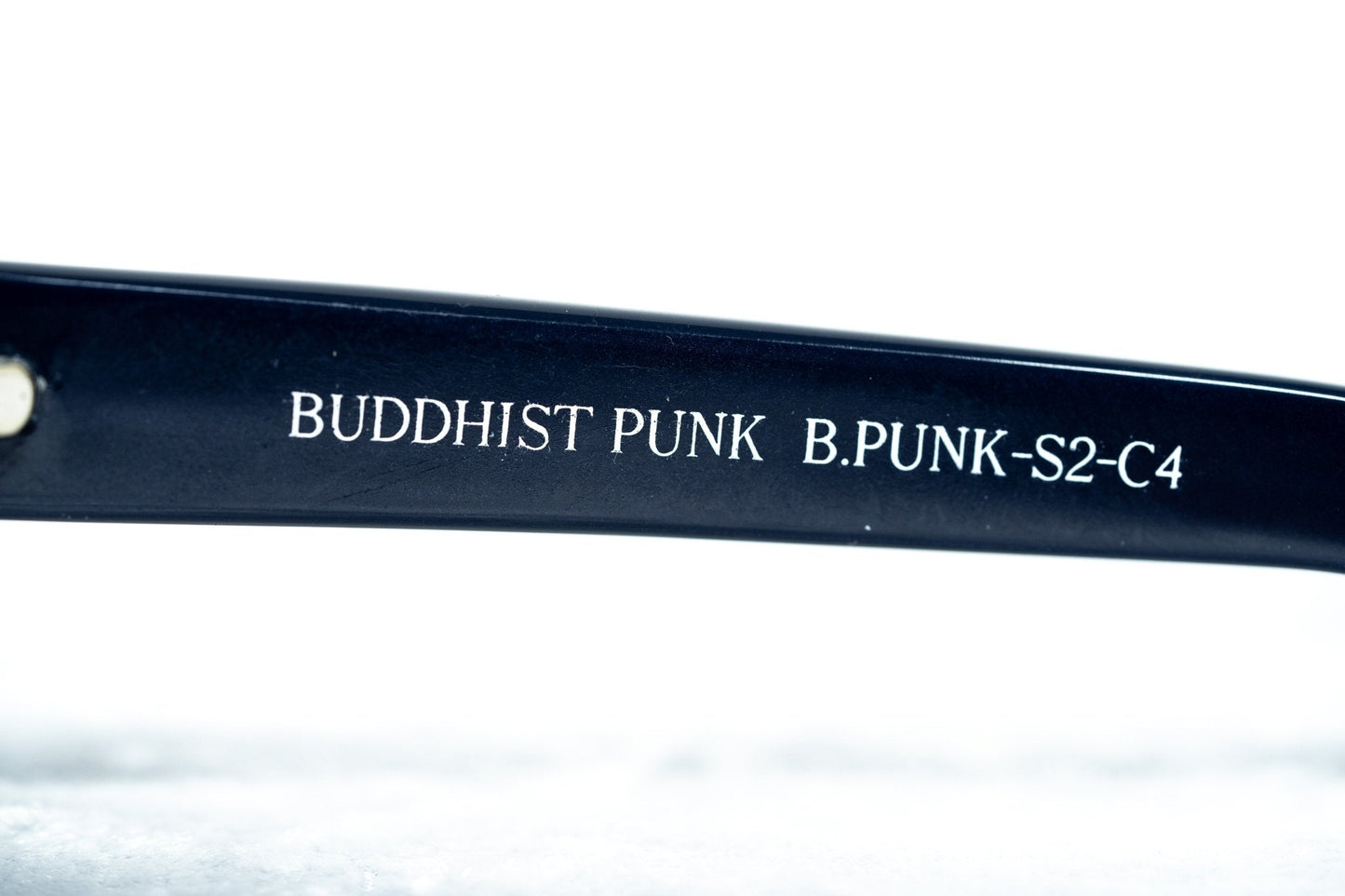 Buddhist Punk Sunglasses Rectangular Navy and Grey
