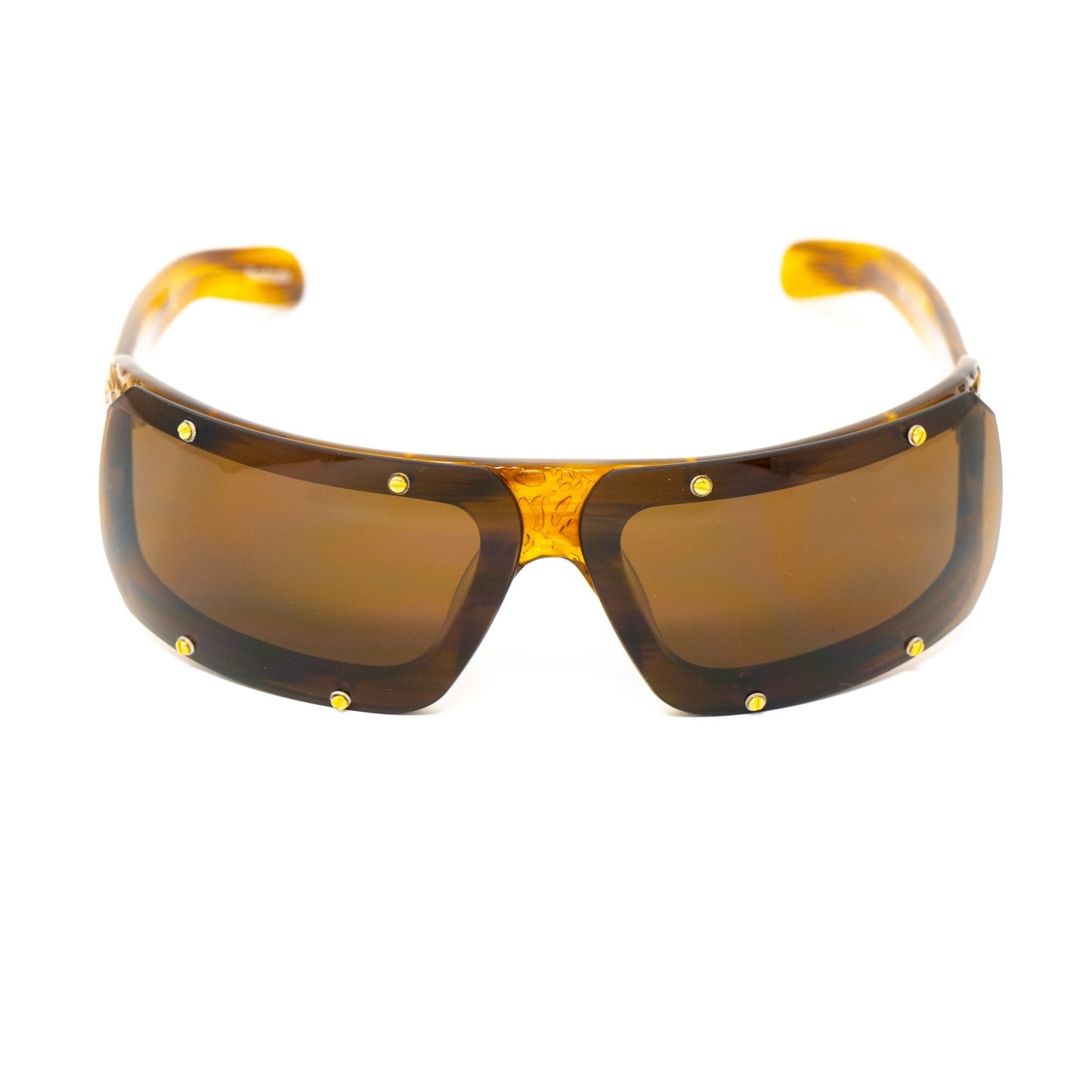 Buddhist Punk Sunglasses Rectangular Tortoise Shell and Brown 6BP2C2TSHELL