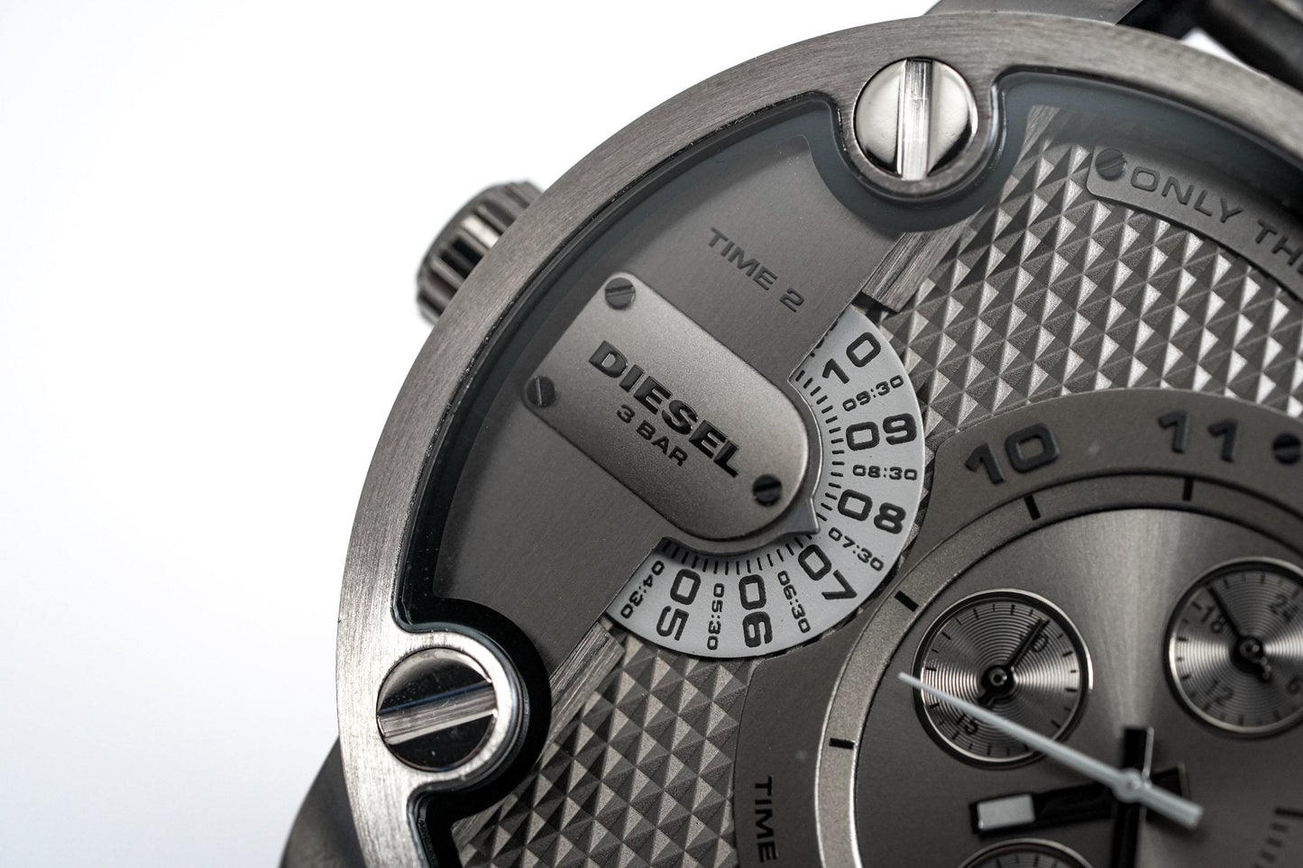 Diesel Men's Chronograph Watch Little Daddy Gun Metal