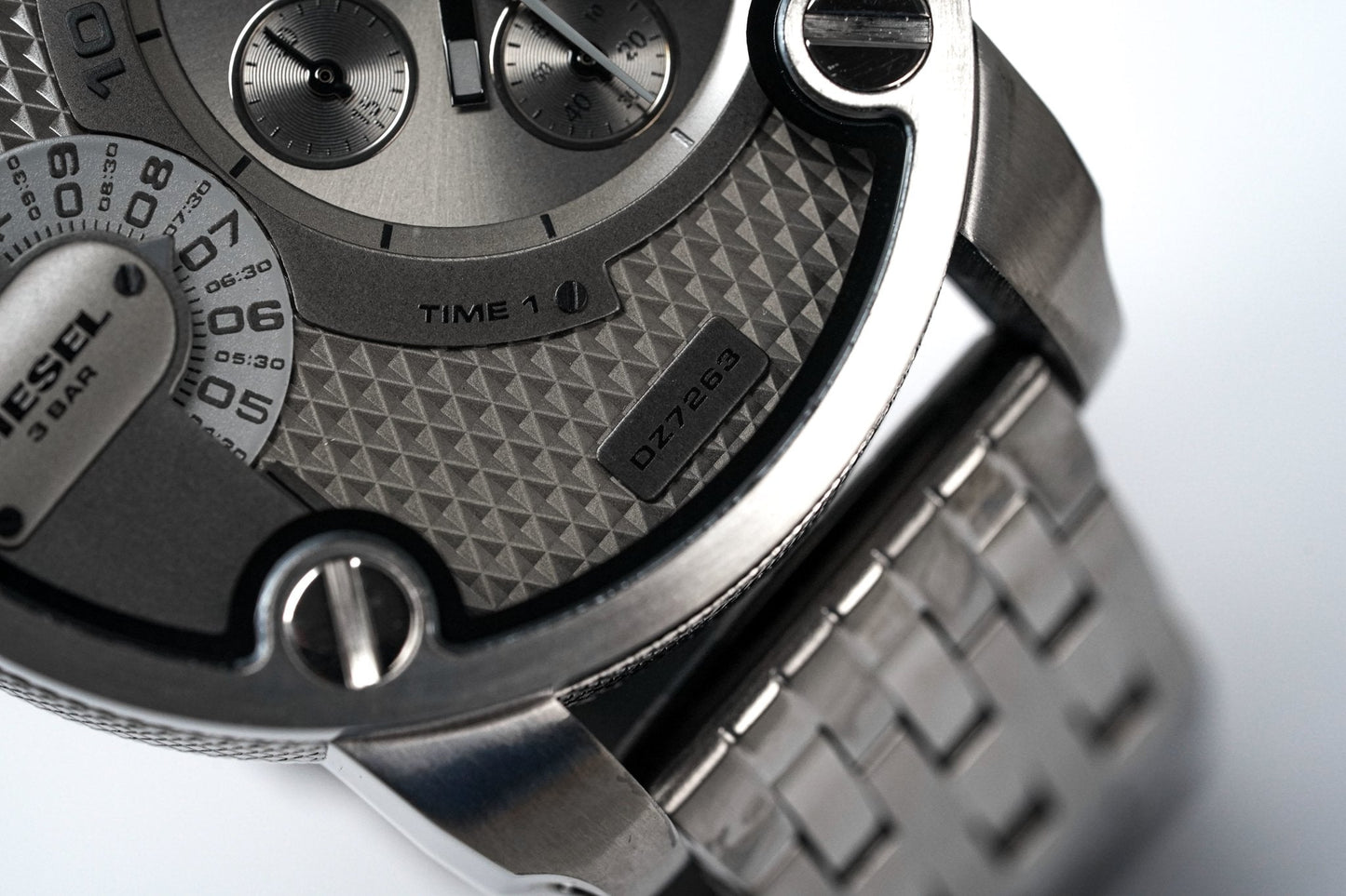 Diesel Men's Chronograph Watch Little Daddy Gun Metal