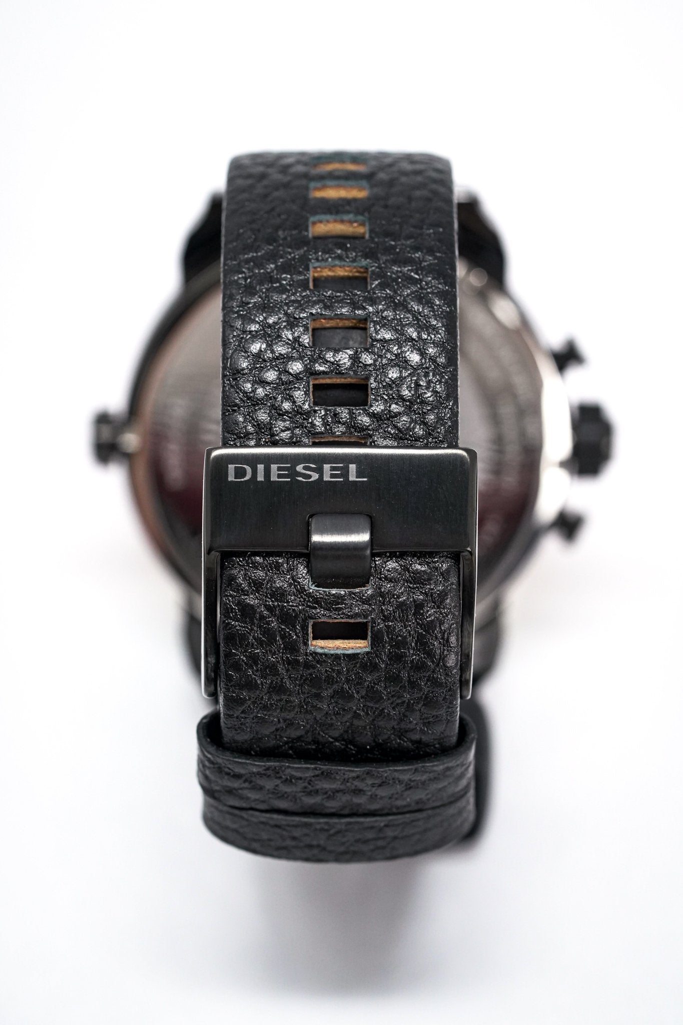 Diesel Men's Chronograph Watch Little Daddy Orange Black