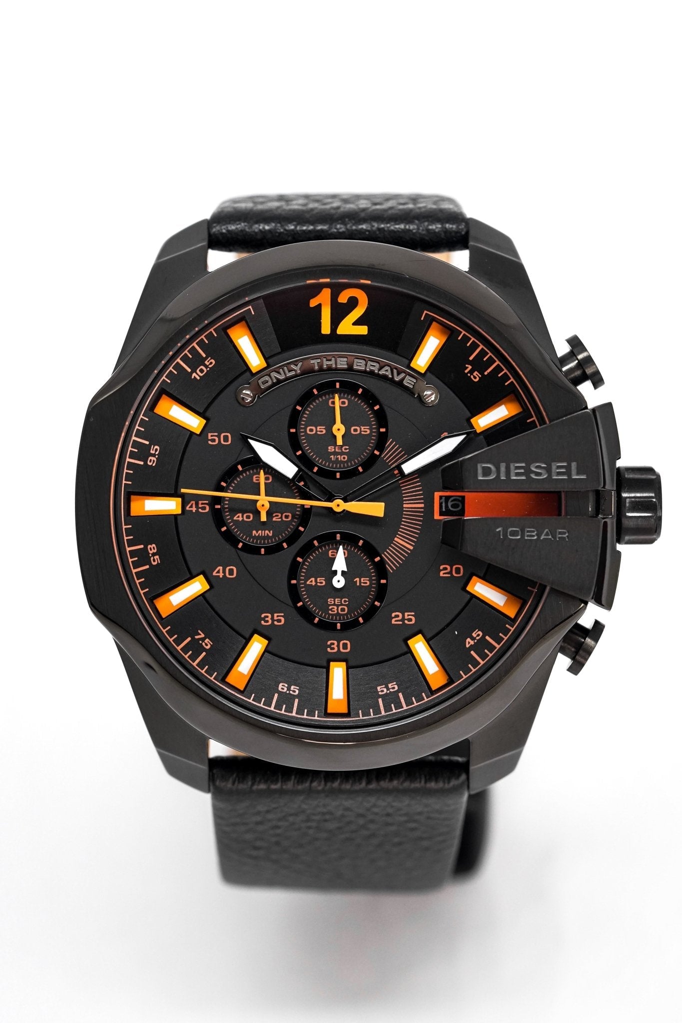 Diesel Men's Chronograph Watch Mega Chief Black