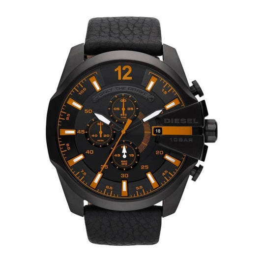 Diesel Men's Chronograph Watch Mega Chief Black