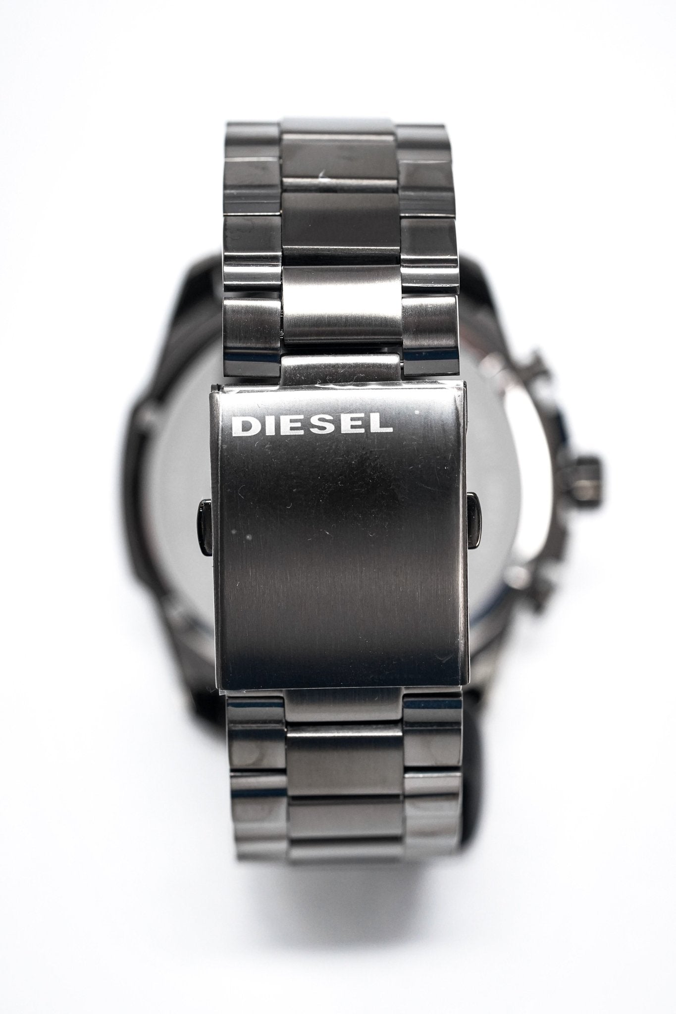 Diesel Men's Chronograph Watch Mega Chief IP Gun Metal