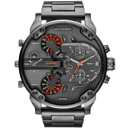 Diesel Men's Chronograph Watch Mr Daddy 2.0 Gun Metal DZ7315