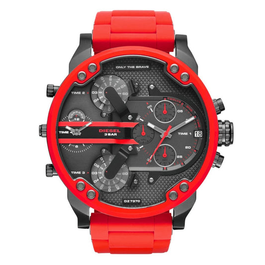 Diesel Men's Chronograph Watch Mr Daddy 2.0 Red DZ7370