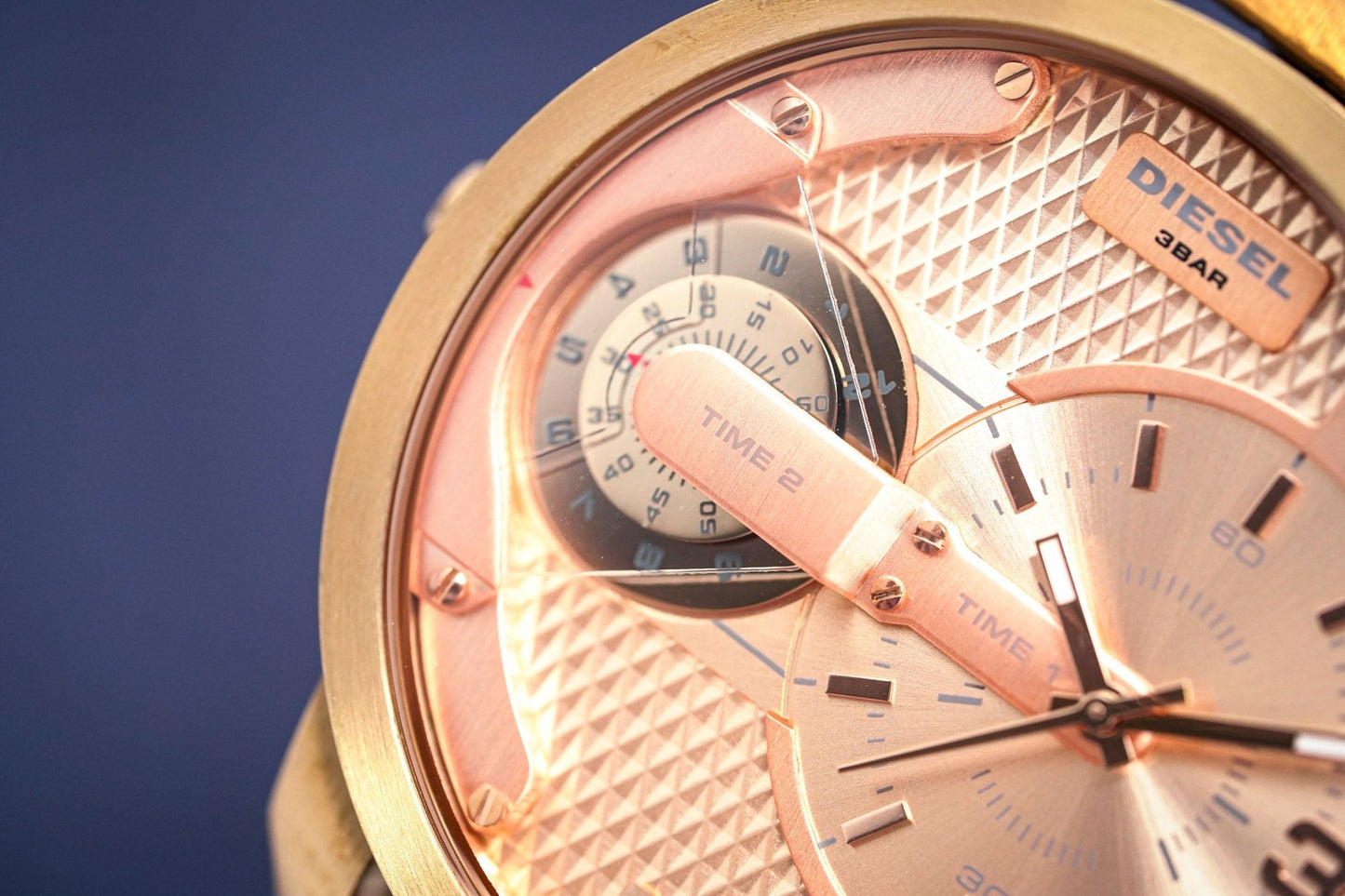 Diesel Men's Watch Mini Daddy Rose Gold