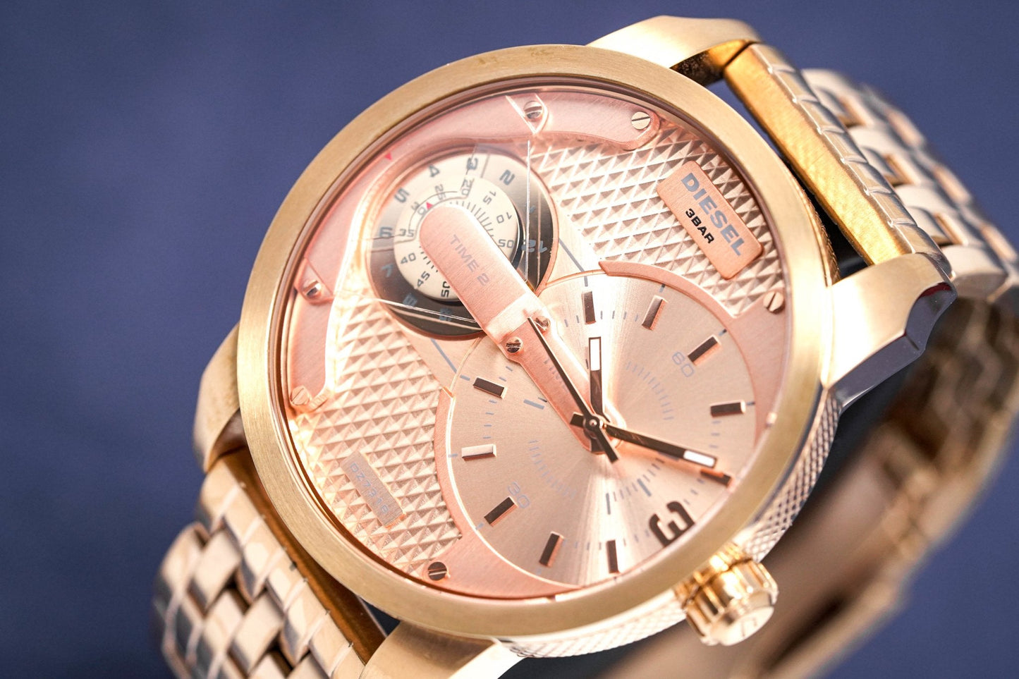 Diesel Men's Watch Mini Daddy Rose Gold