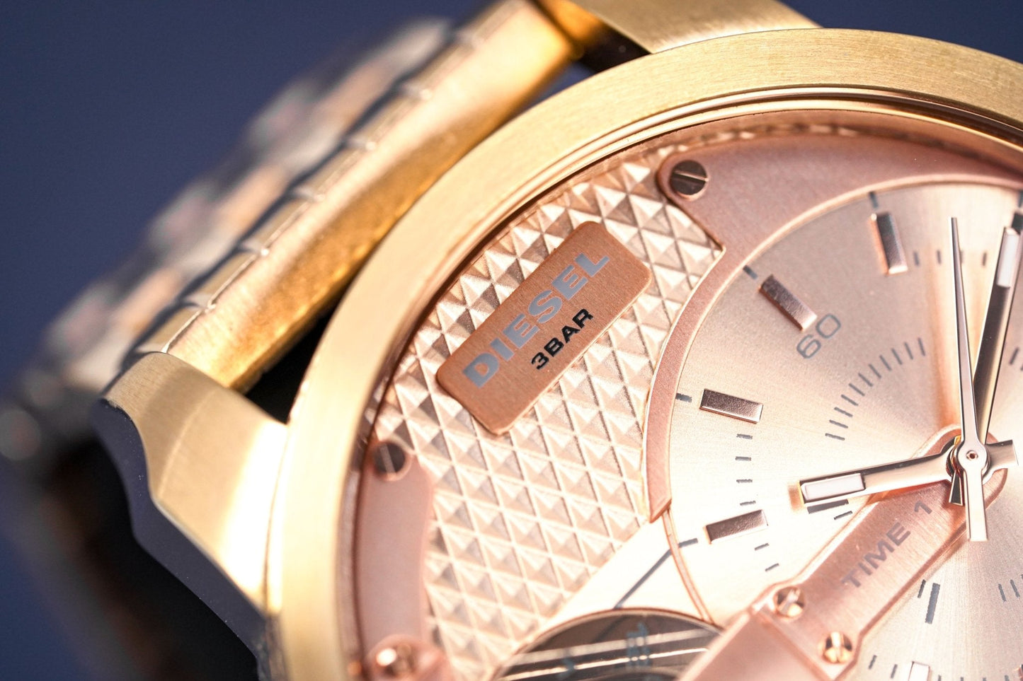 Diesel Men's Watch Mini Daddy Rose Gold