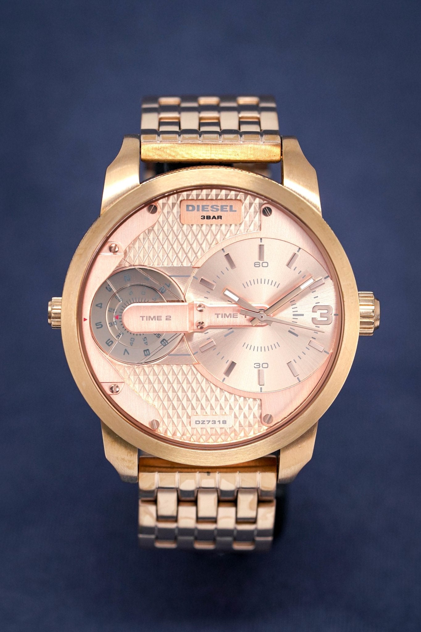 Diesel Men's Watch Mini Daddy Rose Gold