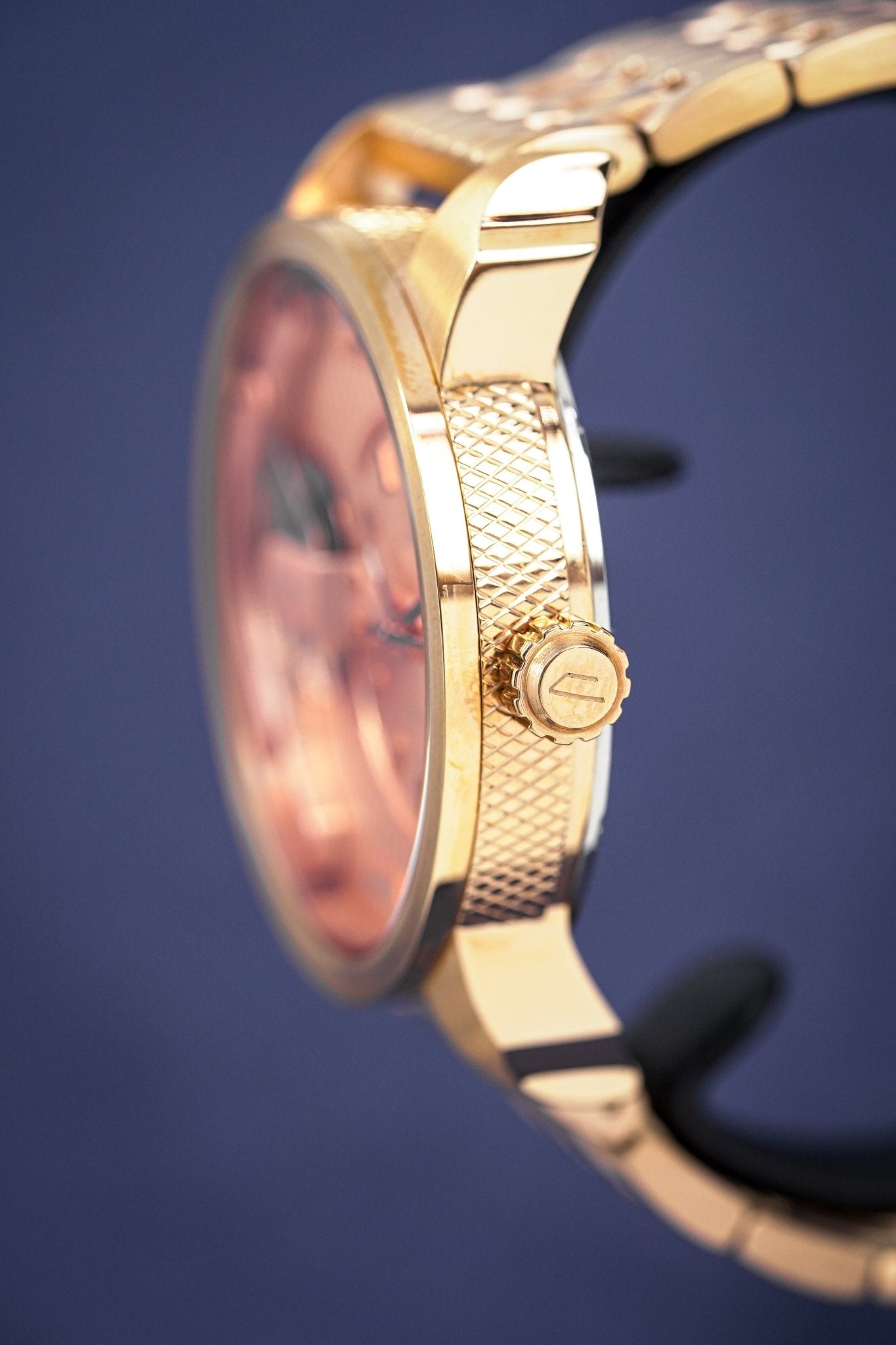 Diesel Men's Watch Mini Daddy Rose Gold