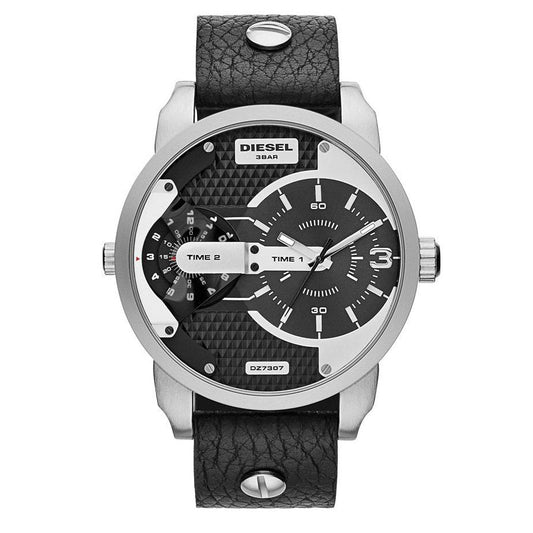 Diesel Men's Watch Mini Daddy Silver Black