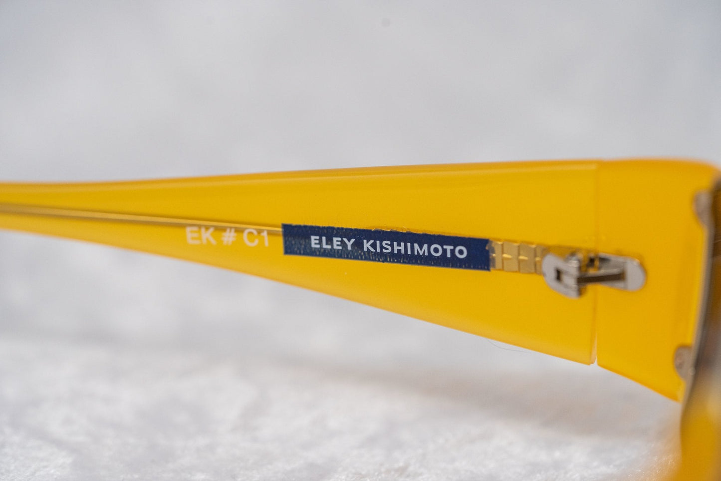 Eley Kishimoto Sunglasses Oversized Yellow and Brown 5EKC1