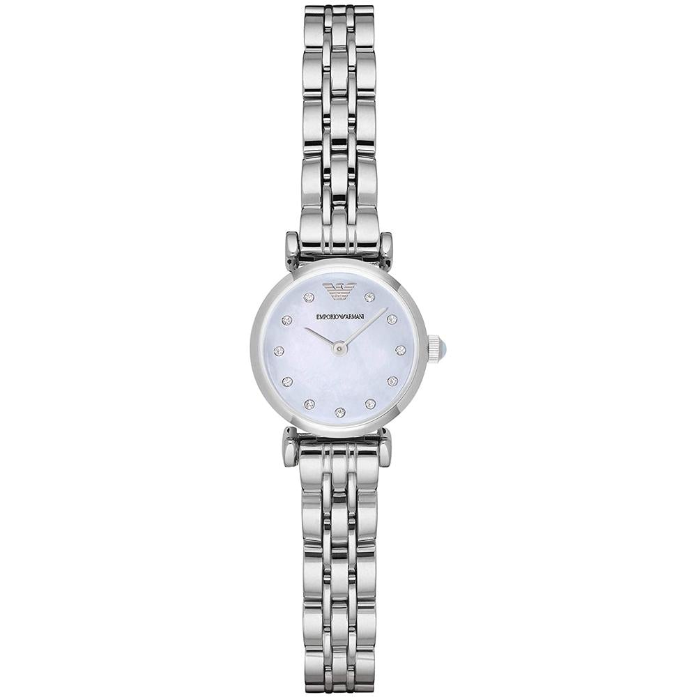 Emporio Armani Ladies Watch Gianni Silver AR1961