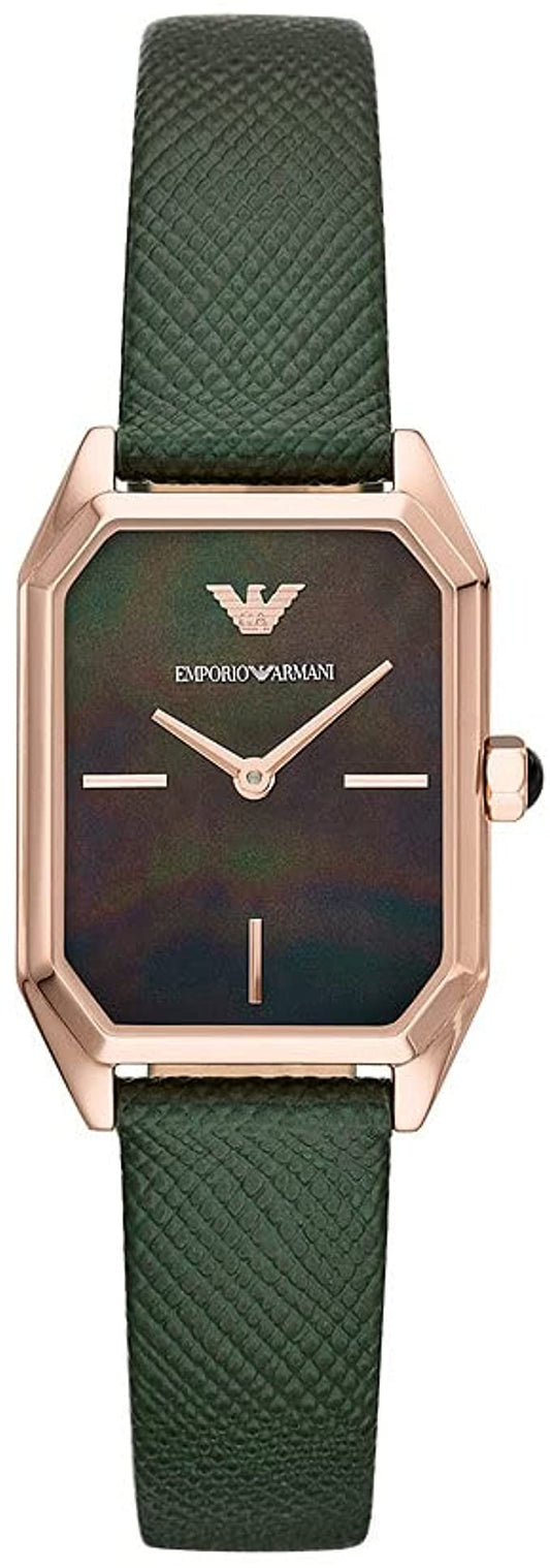 Emporio Armani Ladies Watch Gioia Green AR11149