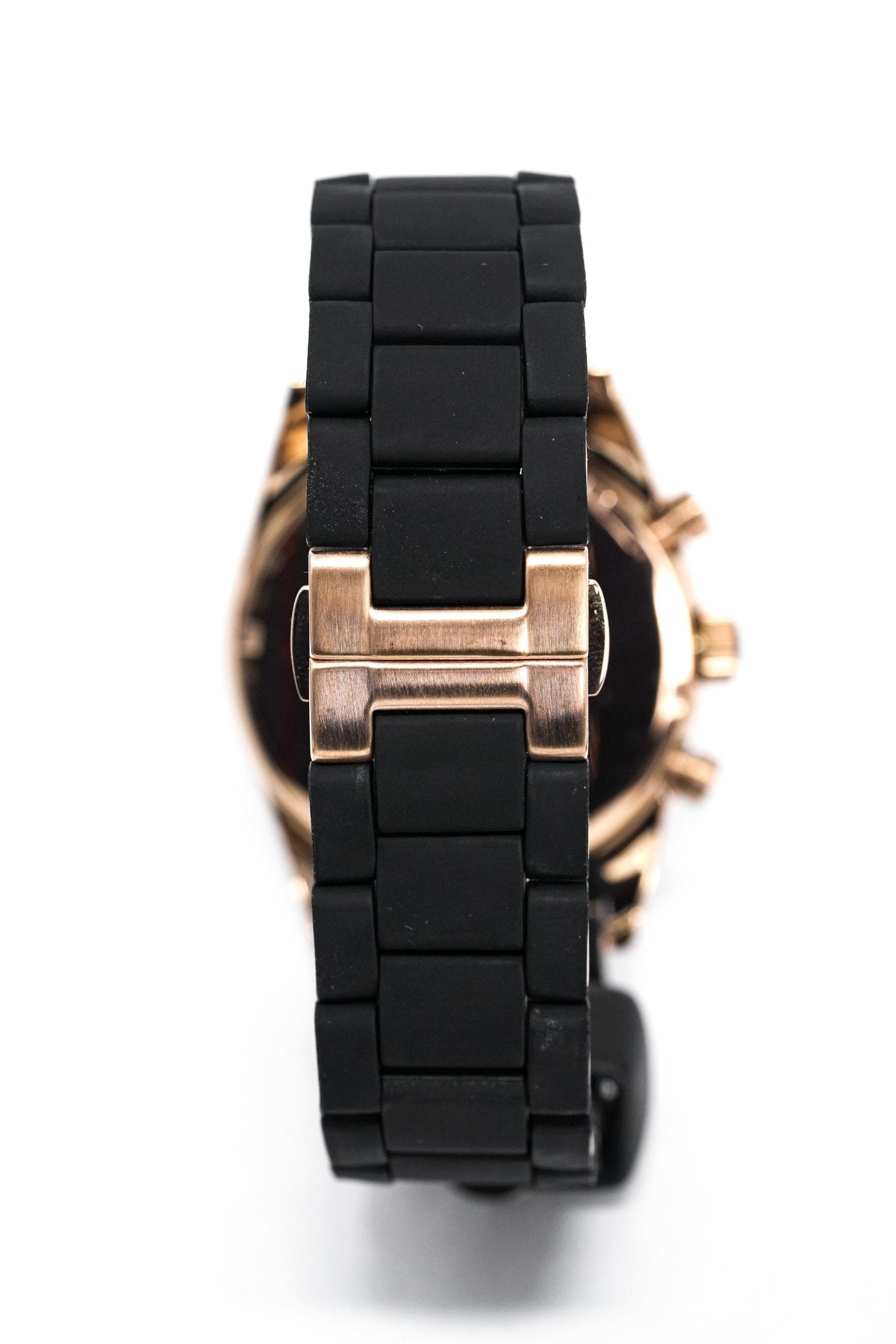 Emporio Armani Sportivo Chronograph Watch Rose Gold PVD AR5906
