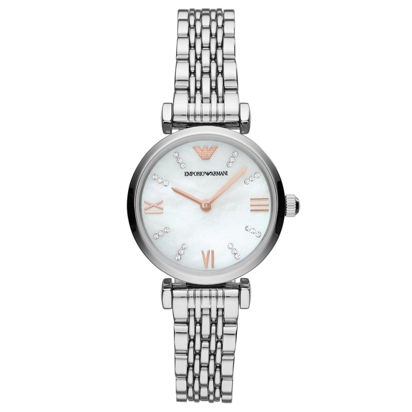 Emporio Armani Ladies Watch T-Bar Gianni Silver AR11204