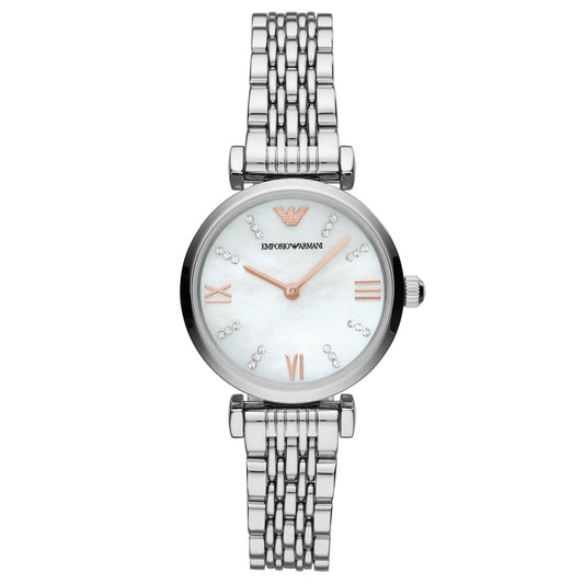 Emporio Armani Ladies Watch T-Bar Gianni Silver AR11204