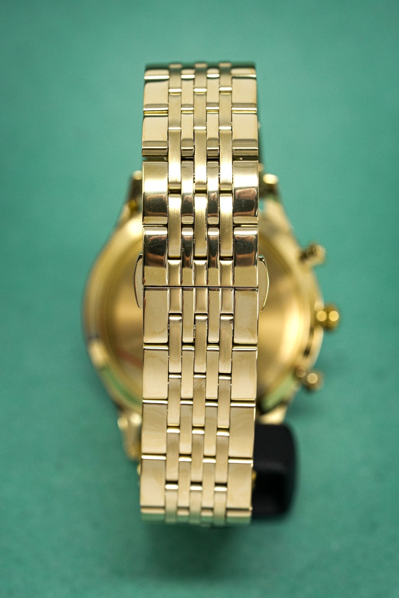 Emporio Armani Men's Chronograph Watch Gold PVD AR1893