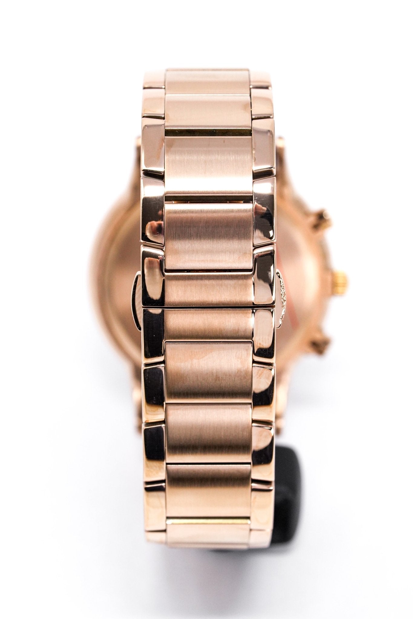 Emporio Armani Men's Chronograph Watch Rose Gold PVD AR2452