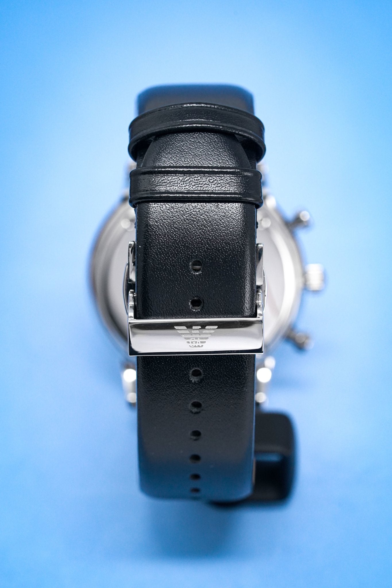 Emporio Armani Men's Classic Gianni Chronograph Watch Black AR0397