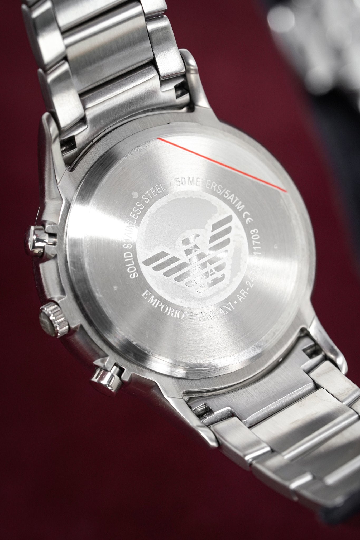 Emporio Armani Men's Renato Chronograph Watch Steel AR2458