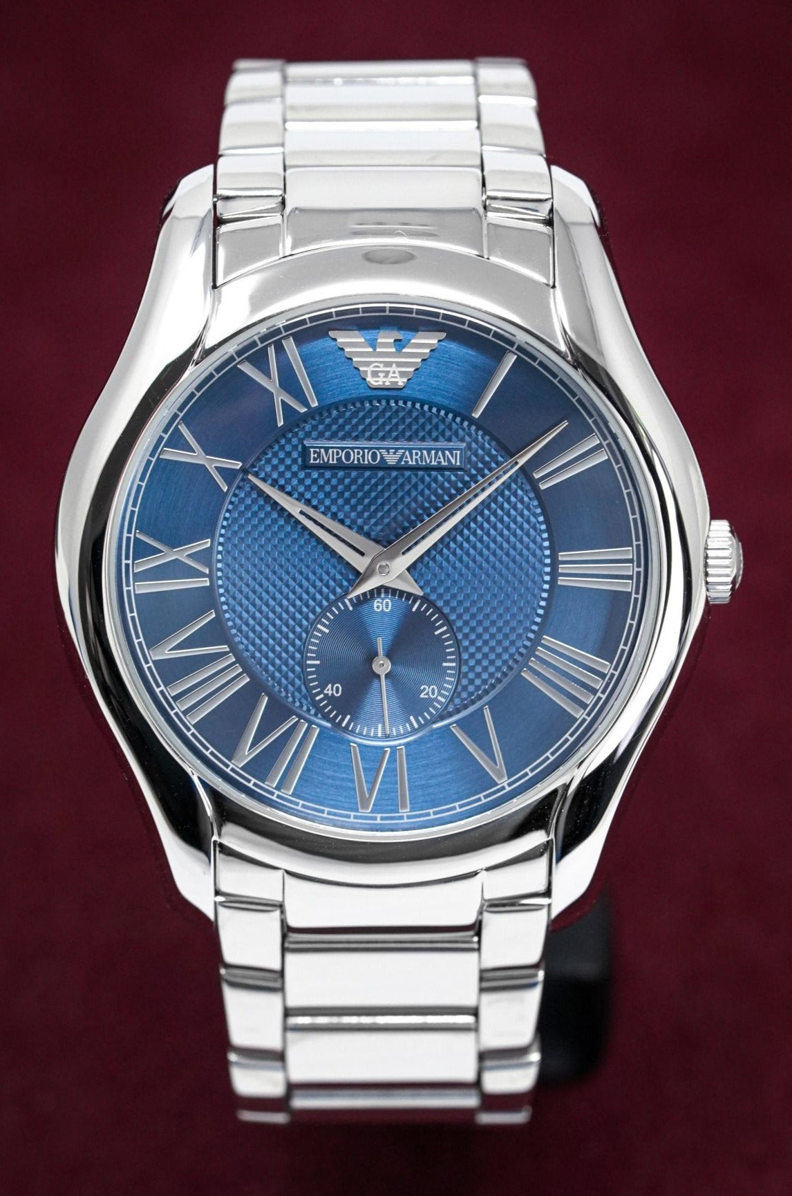 Emporio Armani Men's Watch Valente Blue AR11085
