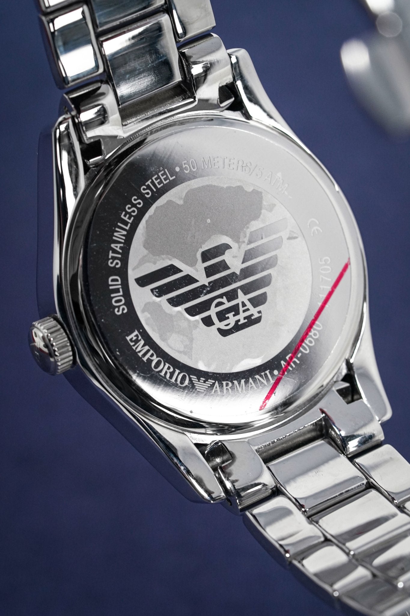 Emporio Armani Men's Watch Valente Steel AR0680
