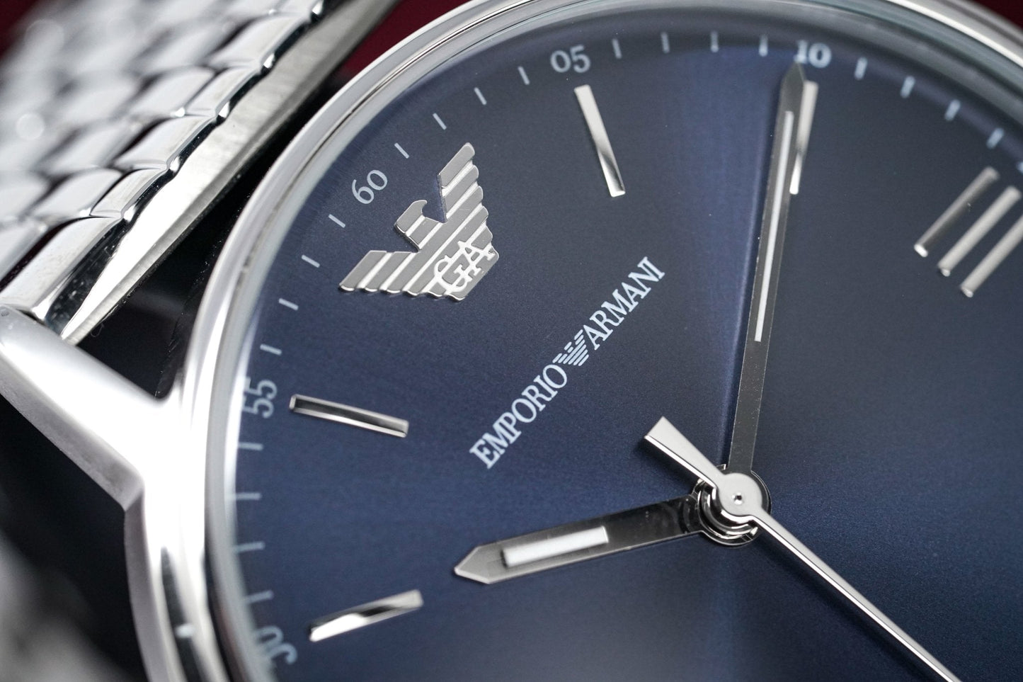Emporio Armani Men's Watch Navy Blue AR80010