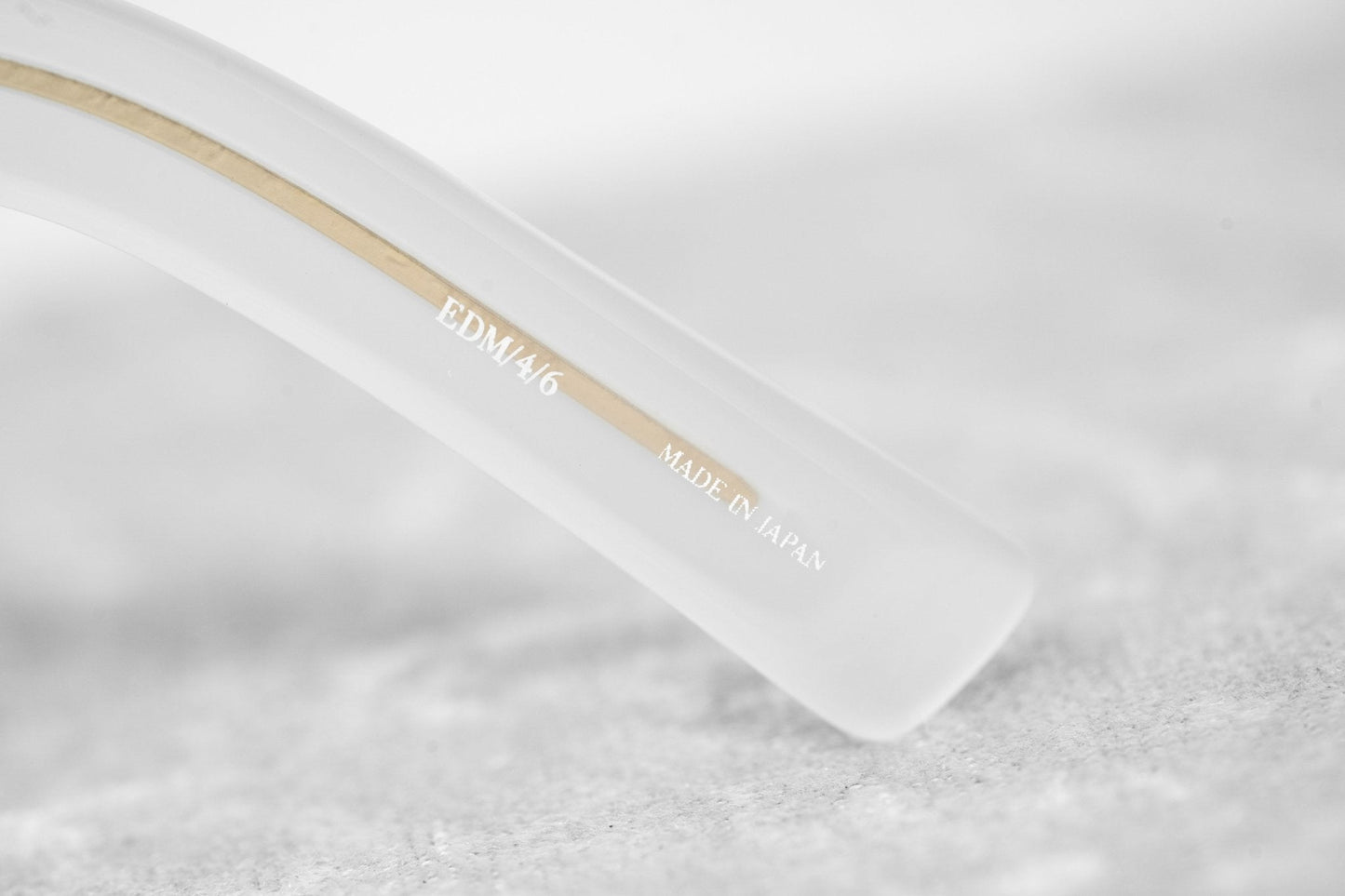 Erdem Sunglasses Cat Eye Transparent White and Grey
