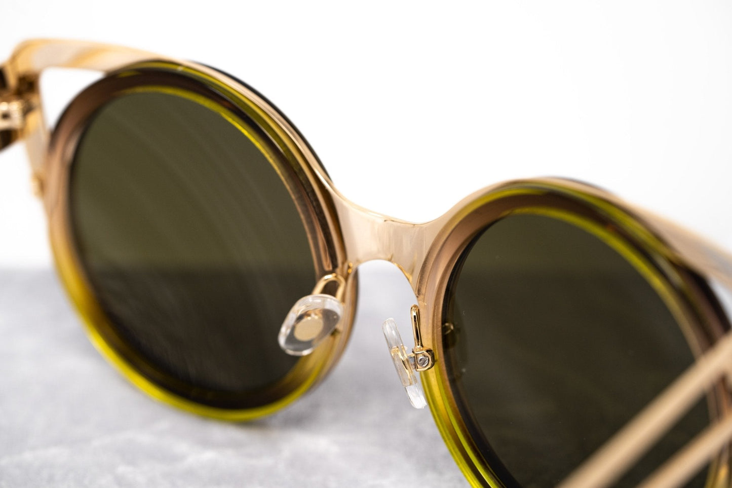 Erdem Ladies Sunglasses Cat Eye Light Gold and Brown EDM4C11SUN