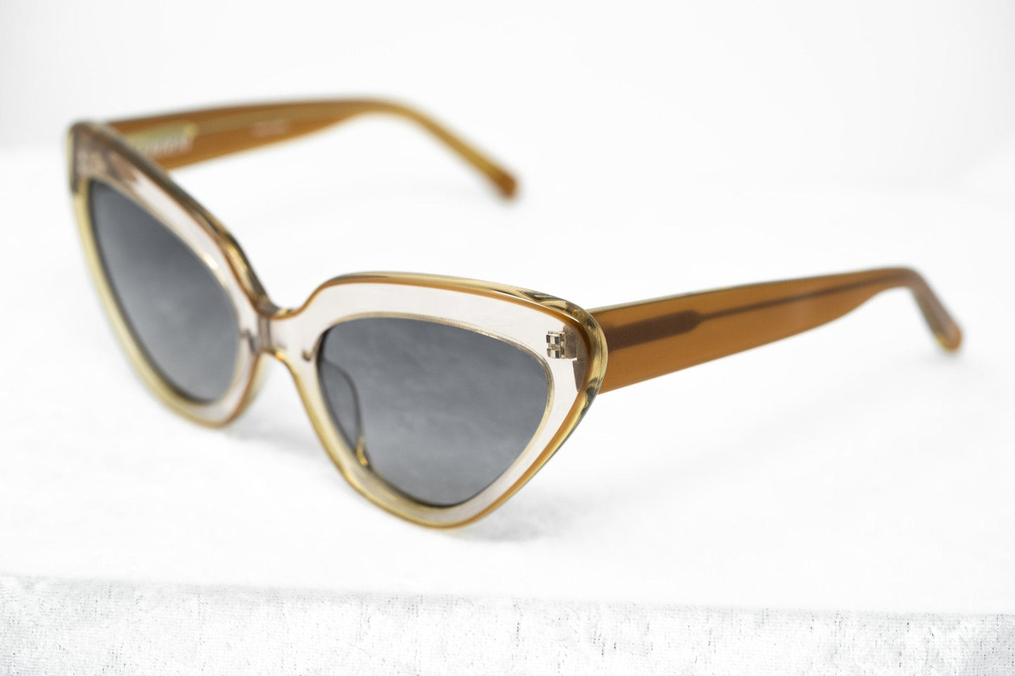 Erdem Sunglasses Cat Eye Marmalade and Grey